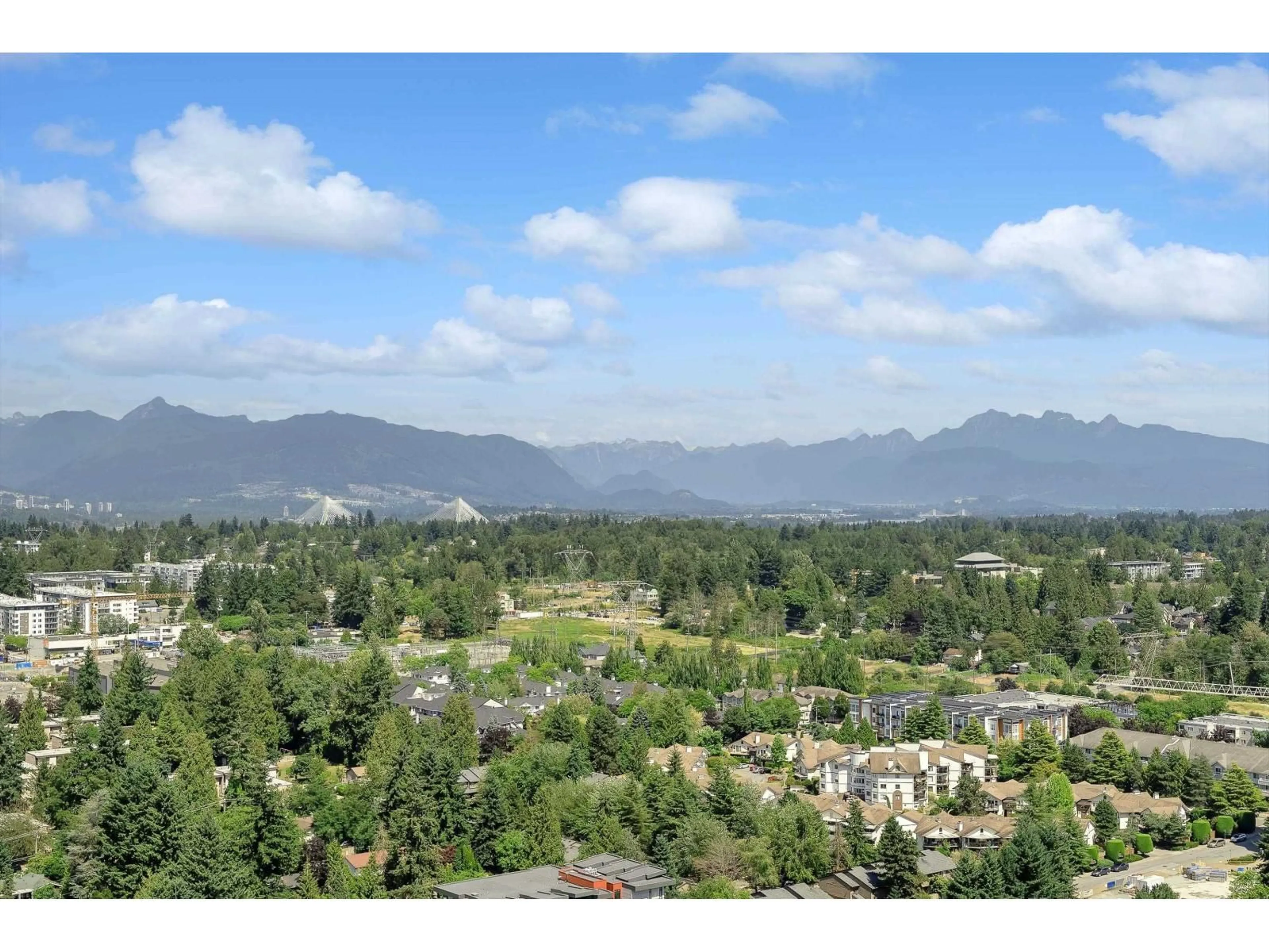 A pic from outside/outdoor area/front of a property/back of a property/a pic from drone, mountain view for 4508 - 13696 100, Surrey British Columbia V3T0L5