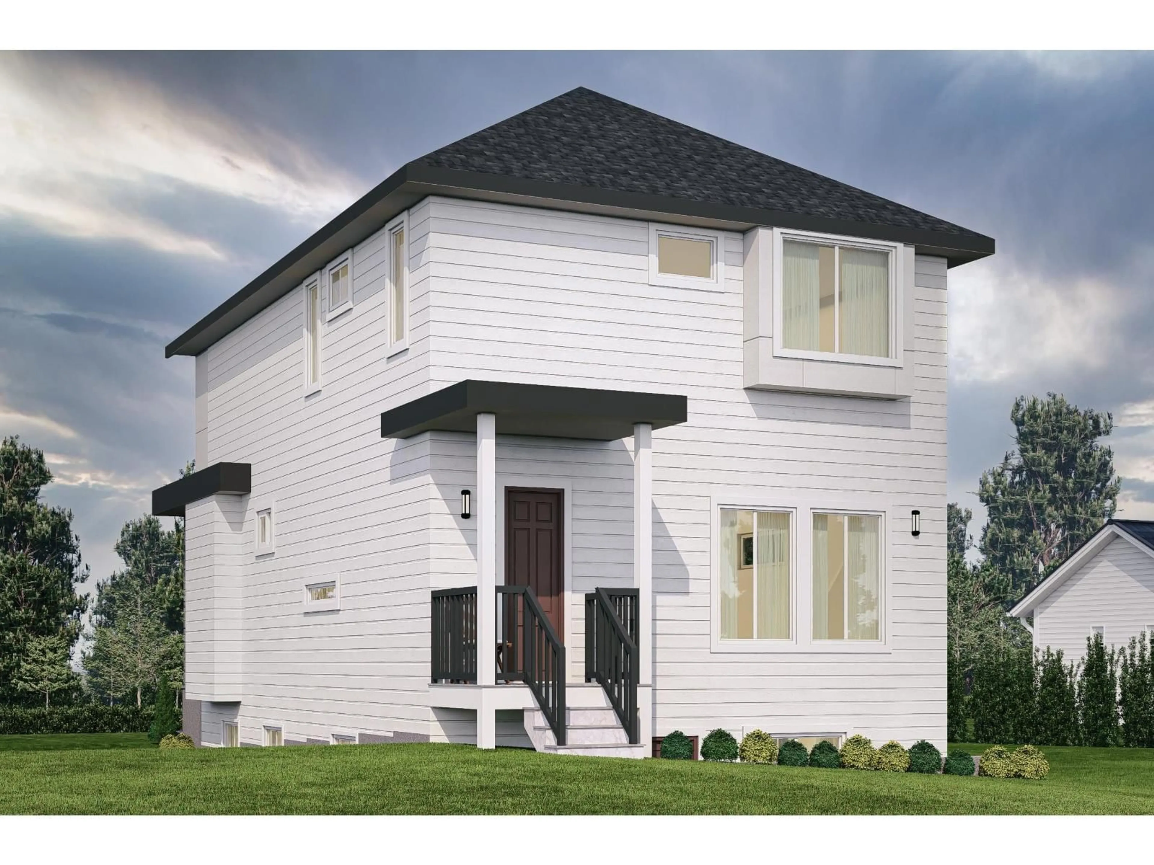 Home with vinyl exterior material, building for 16731 19A, Surrey British Columbia V3Z9M9
