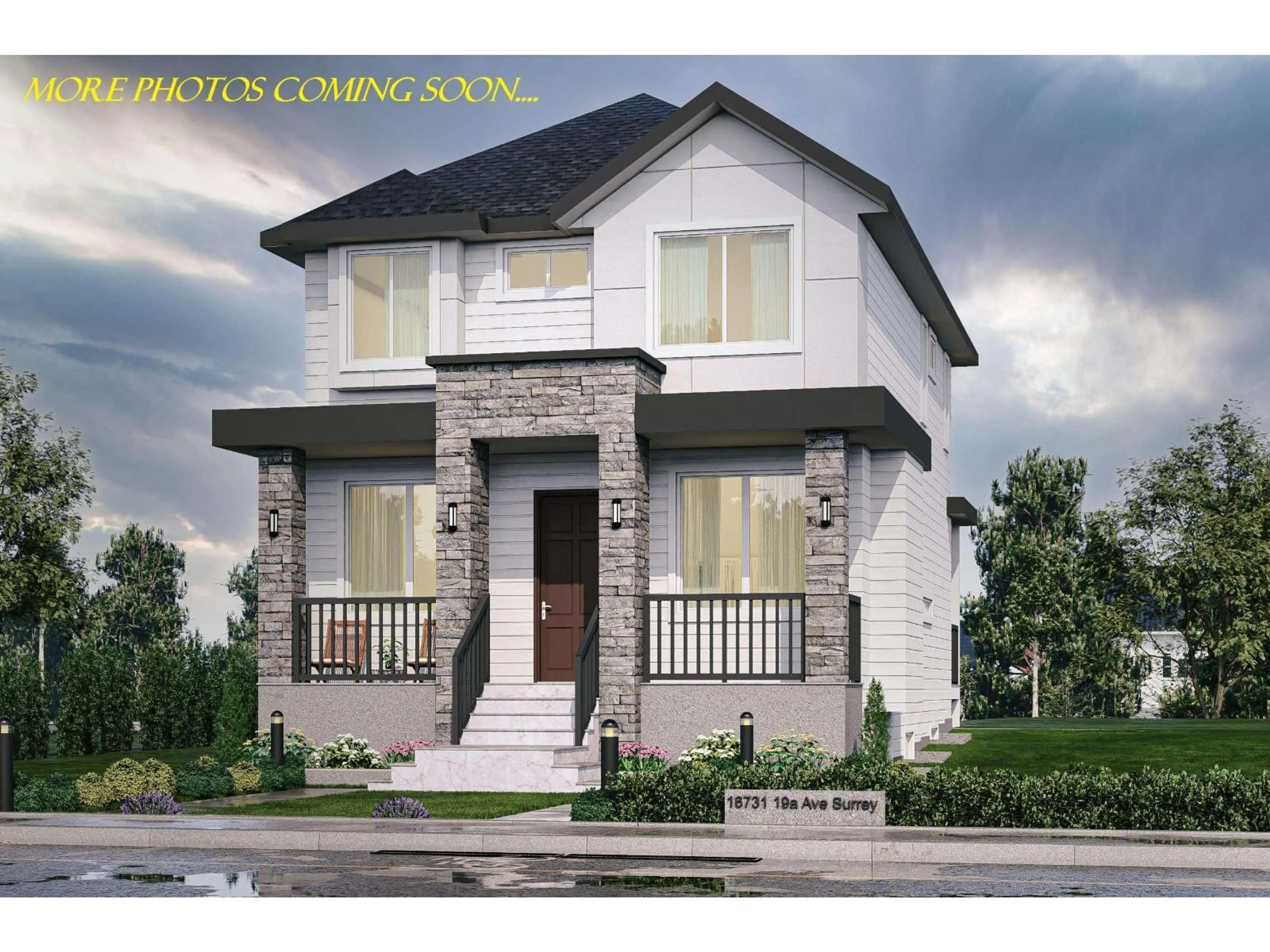 Home with brick exterior material, building for 16731 19A, Surrey British Columbia V3Z9M9