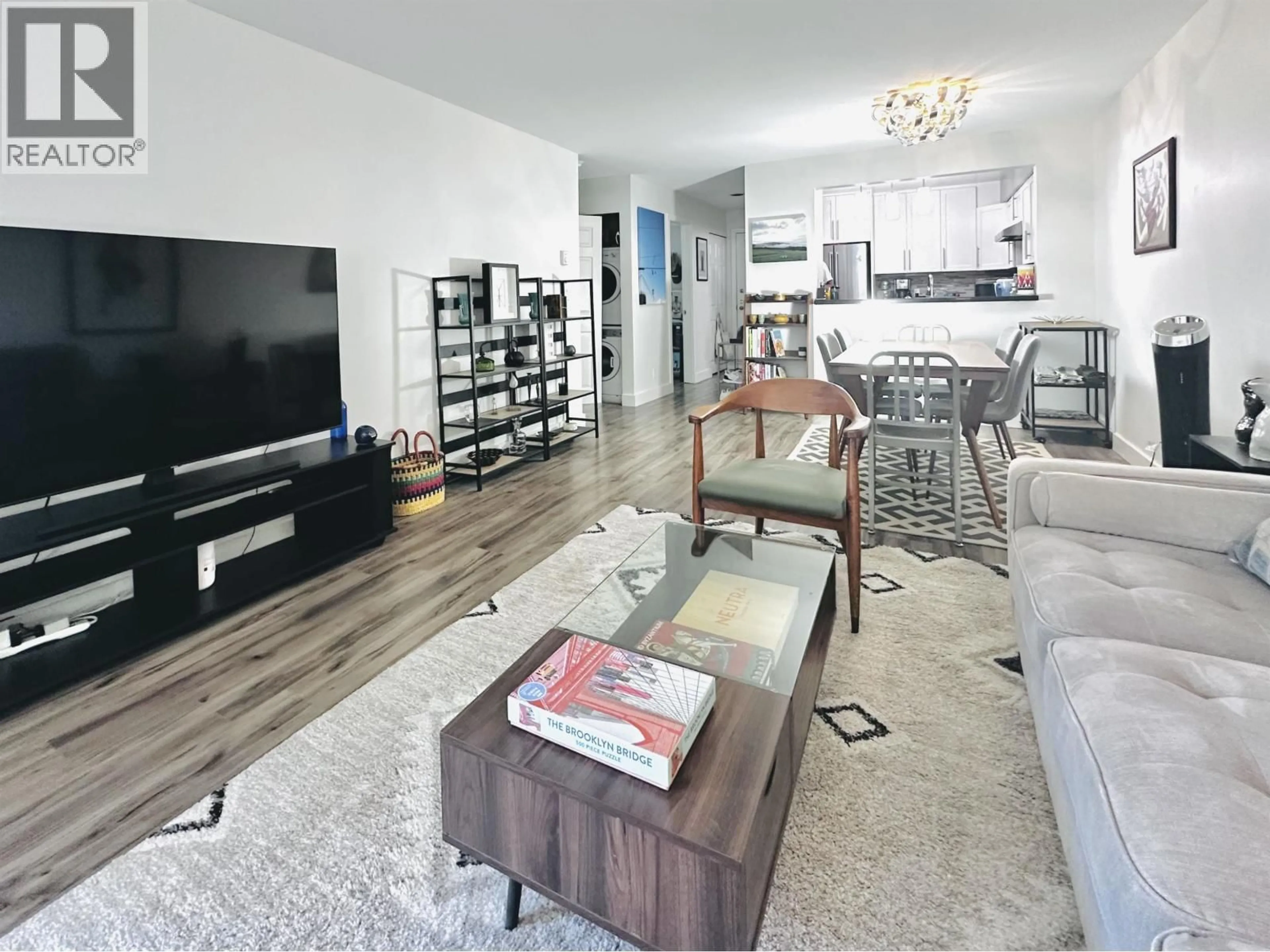 Living room with furniture, unknown for 203 - 650 MOBERLY ROAD, Vancouver British Columbia V5Z4J1