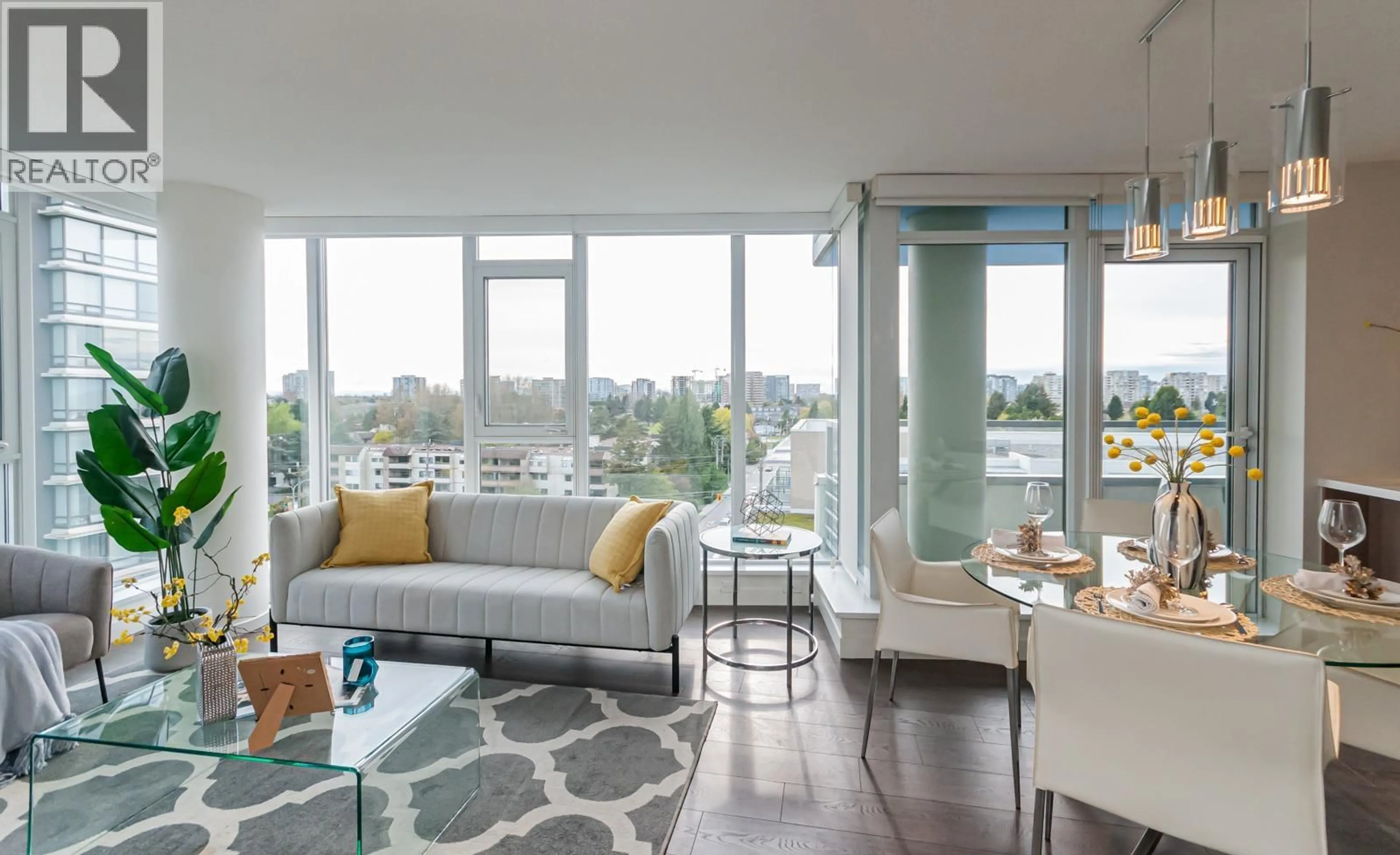 Living room with furniture, unknown for 901 - 9099 COOK ROAD, Richmond British Columbia V6Y0G5