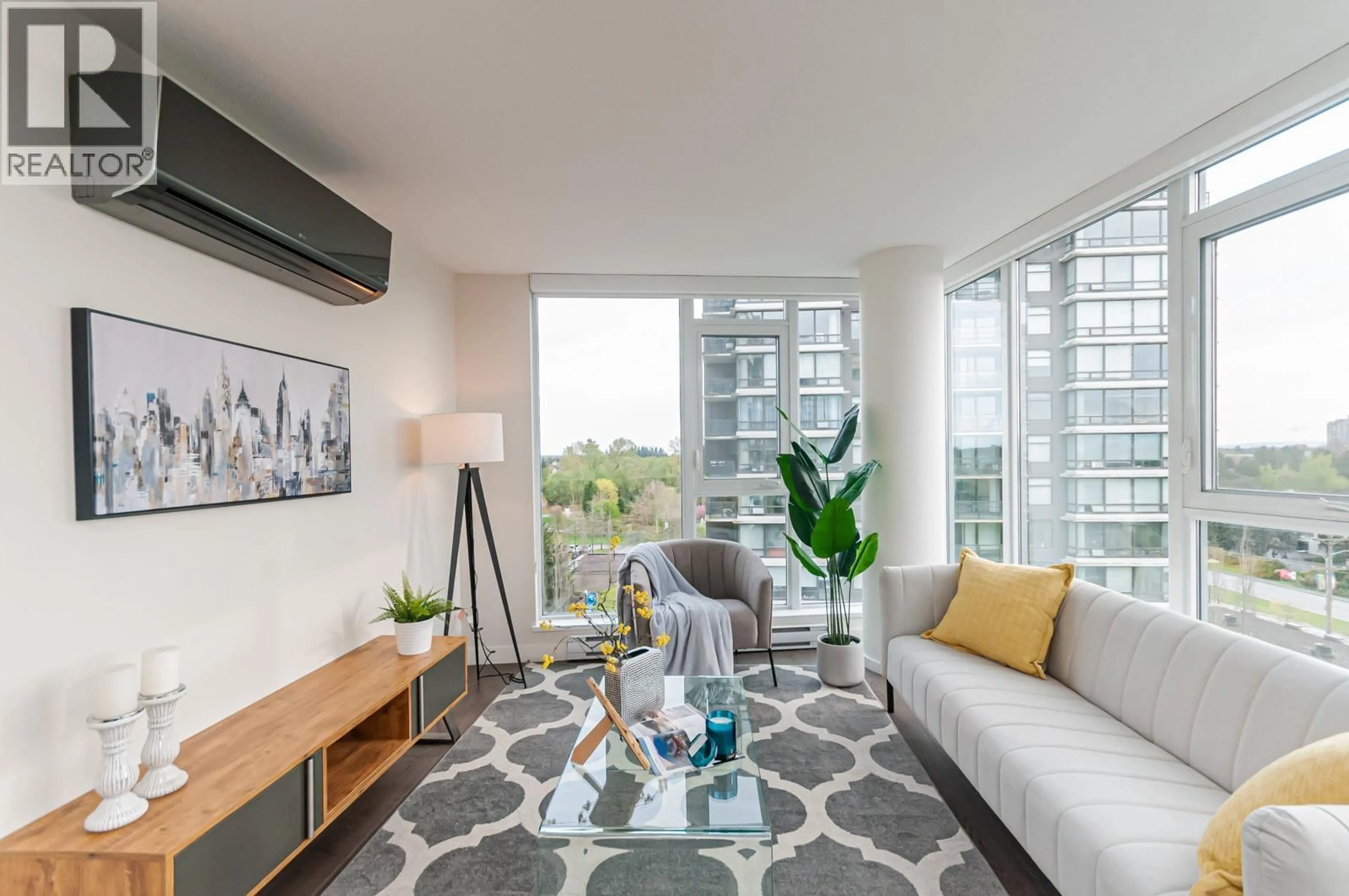 Living room with furniture, unknown for 901 - 9099 COOK ROAD, Richmond British Columbia V6Y0G5