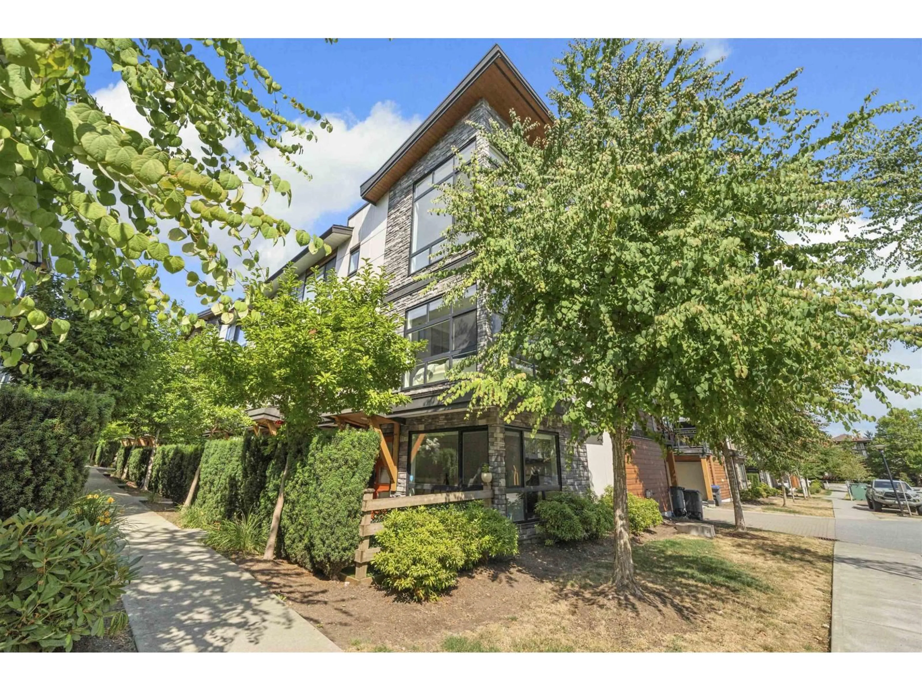 A pic from outside/outdoor area/front of a property/back of a property/a pic from drone, street for 187 - 16488 64, Surrey British Columbia V3S6X6