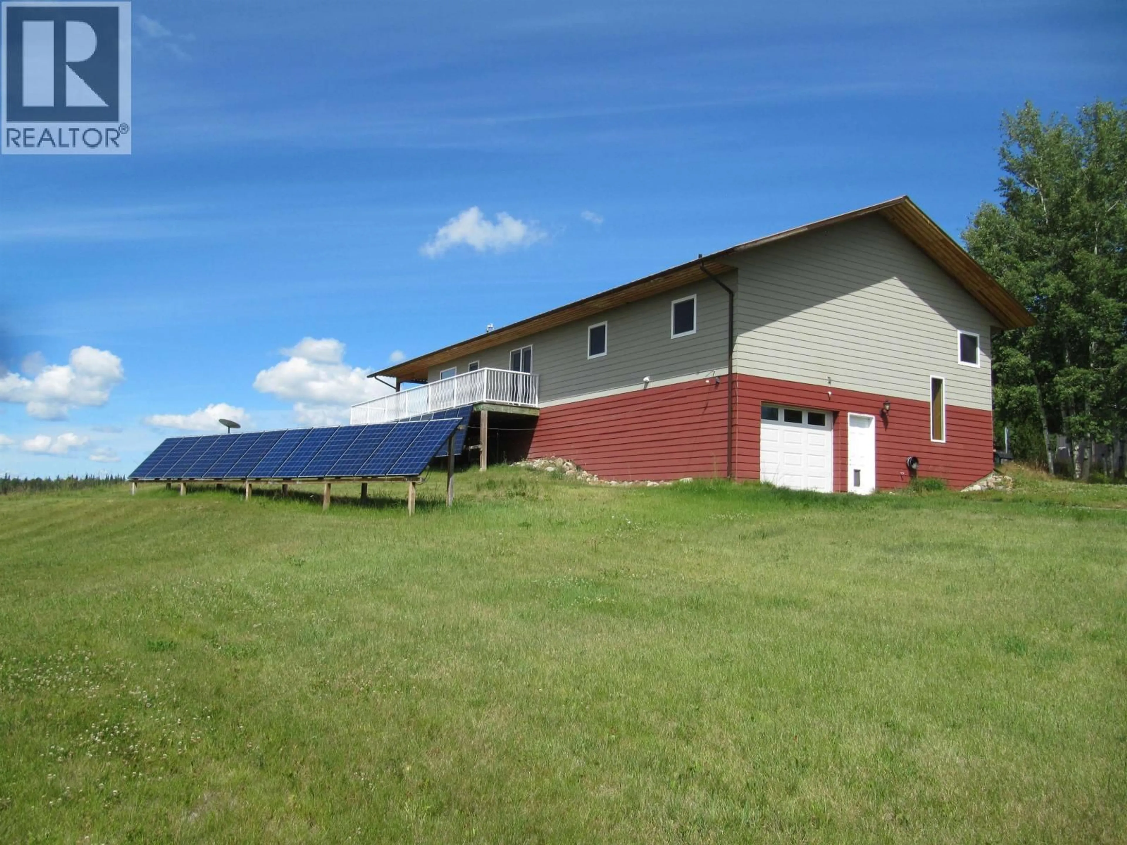 A pic from outside/outdoor area/front of a property/back of a property/a pic from drone, building for 7585 NORTH BONAPARTE ROAD, Bridge Lake British Columbia V0K1E0