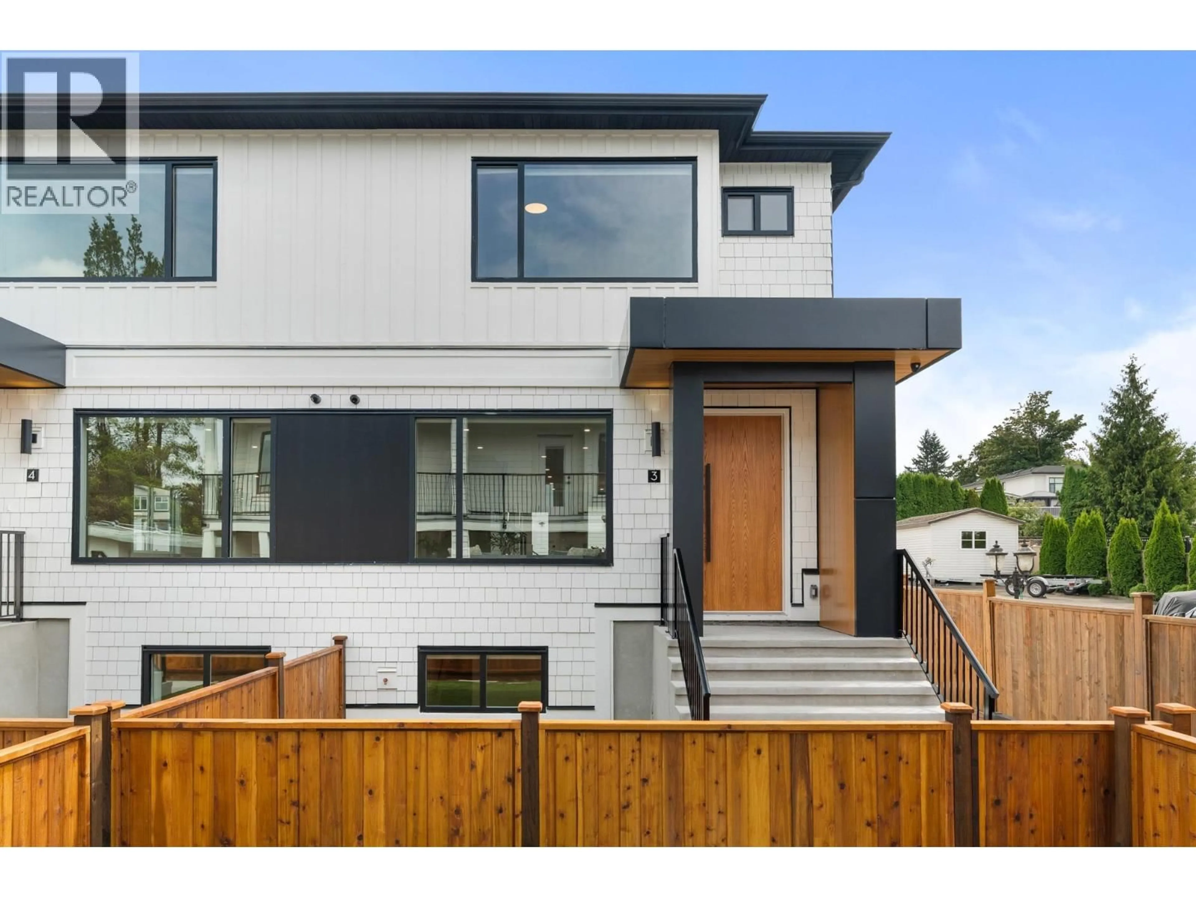 Home with brick exterior material, street for 3 - 7822 GOODLAD STREET, Burnaby British Columbia V5E2H6