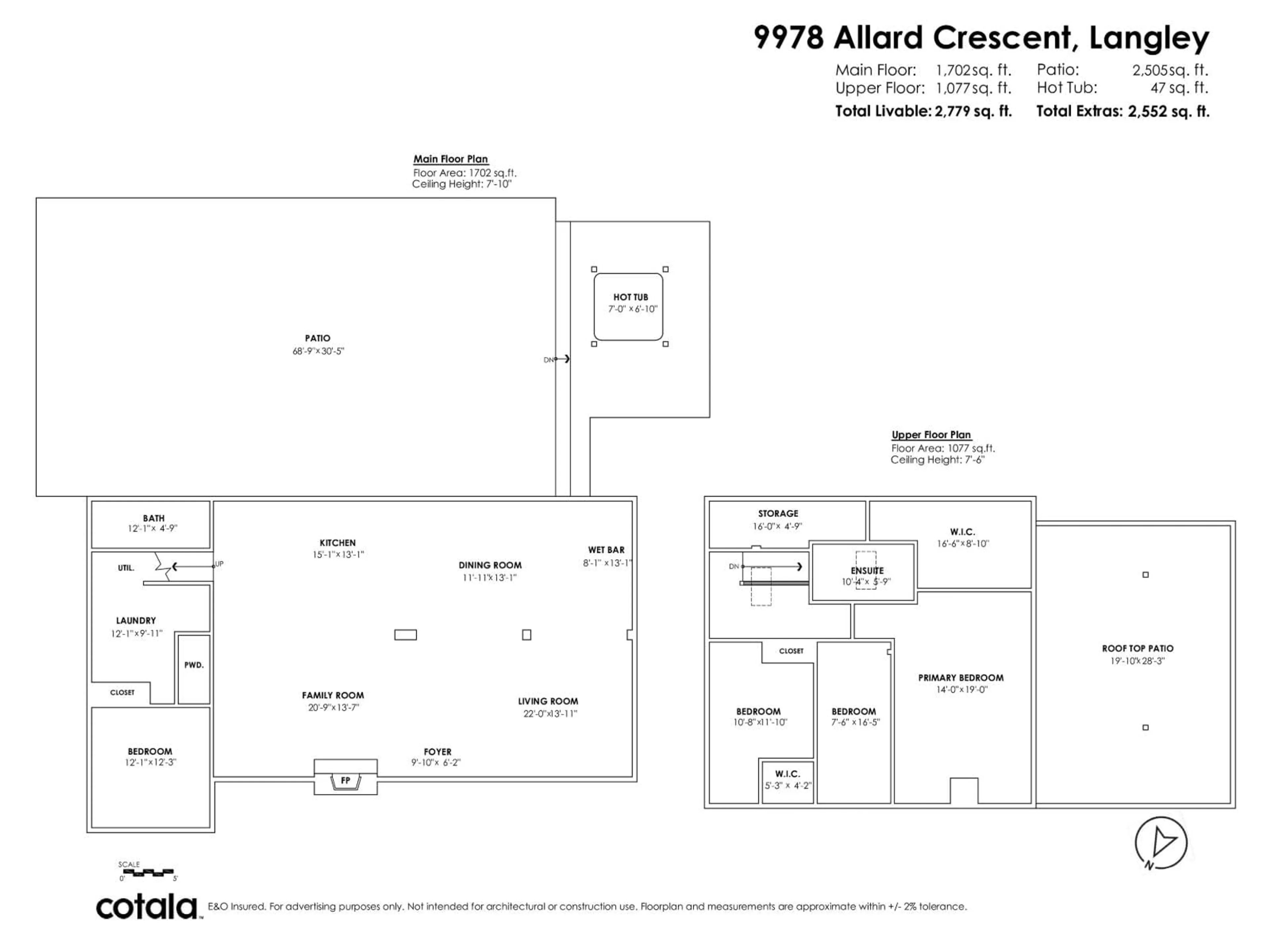 Floor plan for 9978 ALLARD, Langley British Columbia V1M3V7