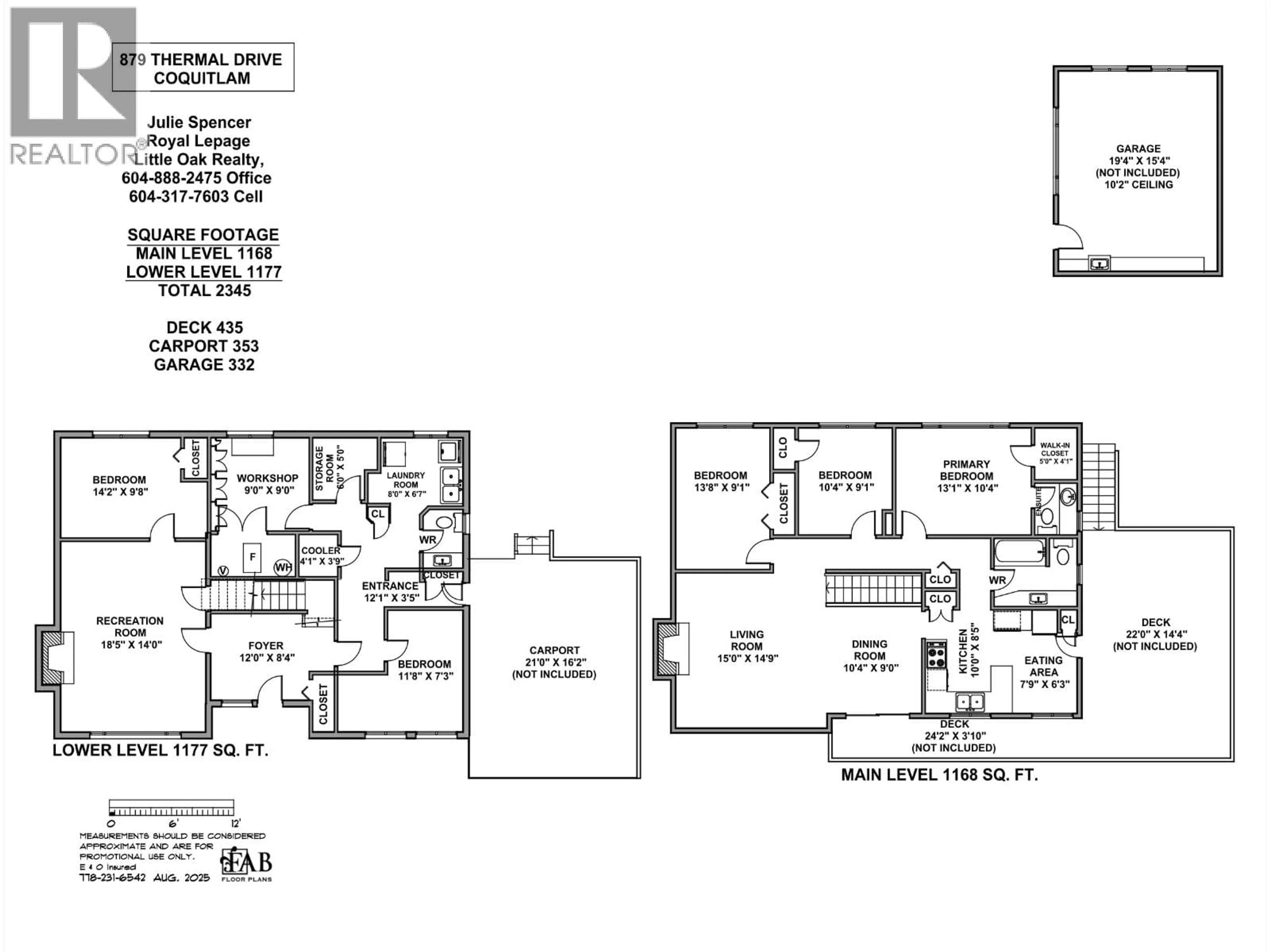 Floor plan for 879 THERMAL DRIVE, Coquitlam British Columbia V3J6R4