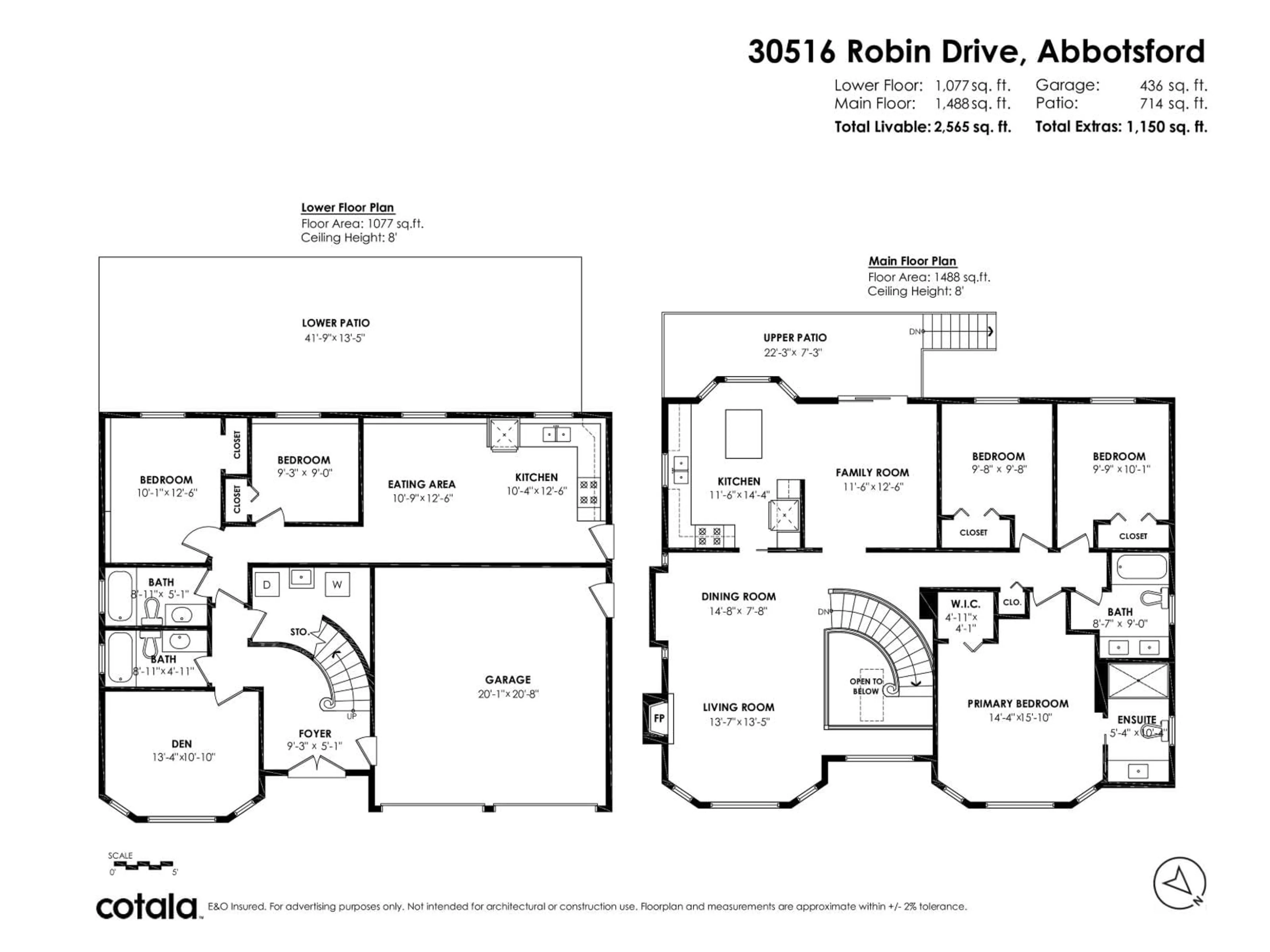 Floor plan for 30516 ROBIN, Abbotsford British Columbia V2T5S1