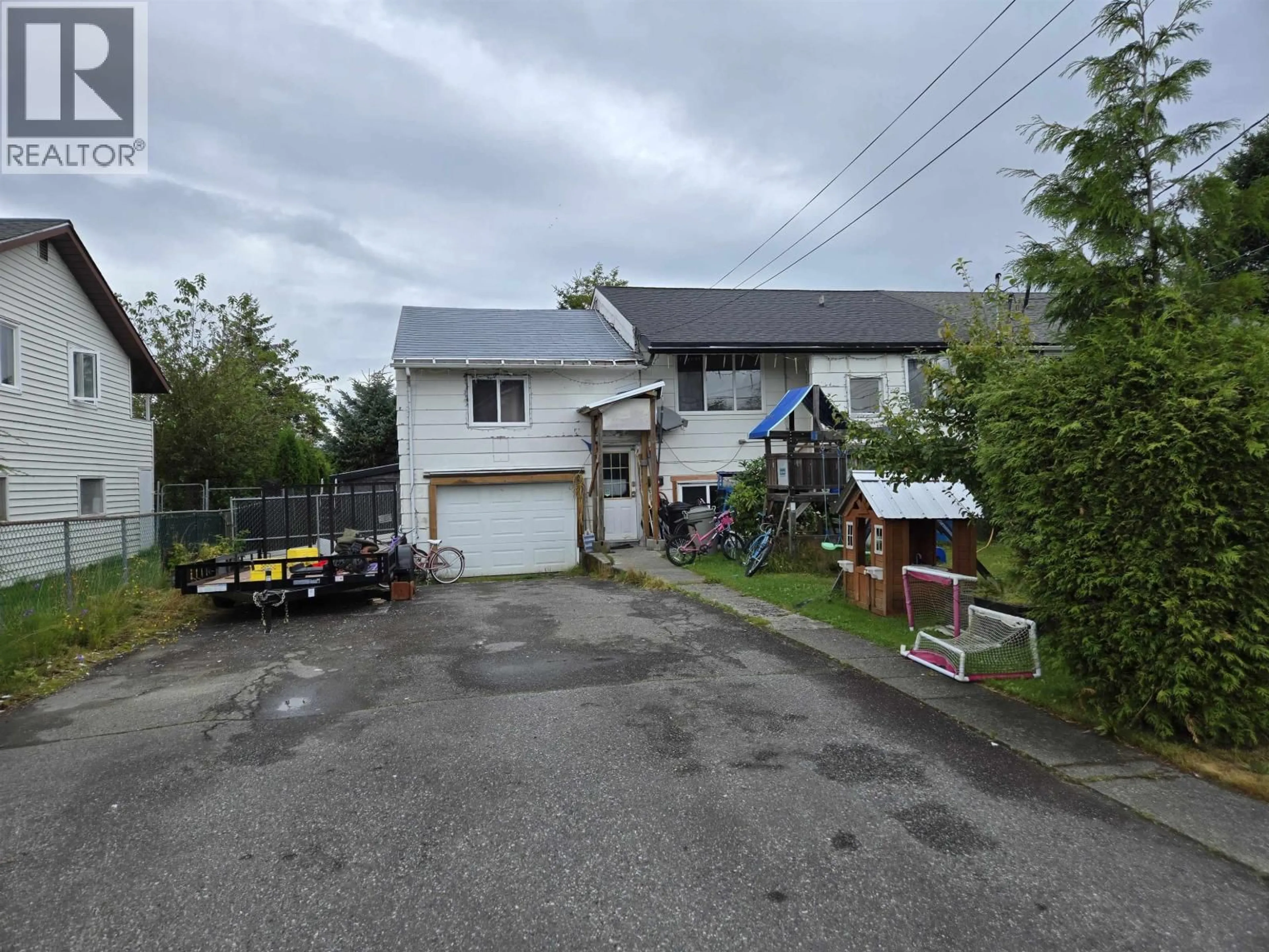 A pic from outside/outdoor area/front of a property/back of a property/a pic from drone, street for 7 PETREL STREET, Kitimat British Columbia V8C1M3