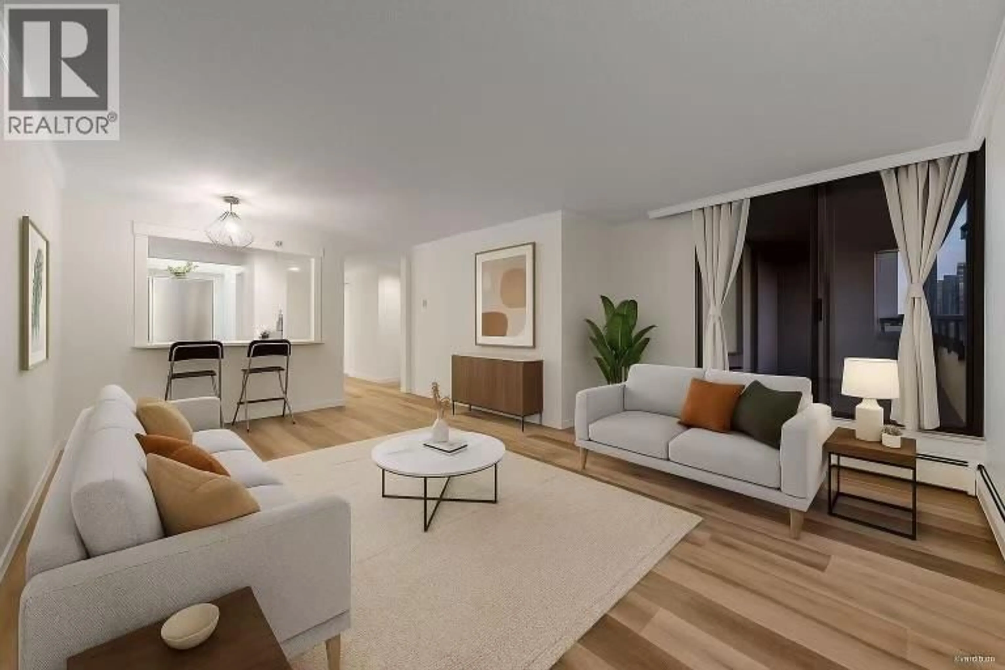 Living room with furniture, unknown for 601 - 460 WESTVIEW STREET, Coquitlam British Columbia V3K6C9