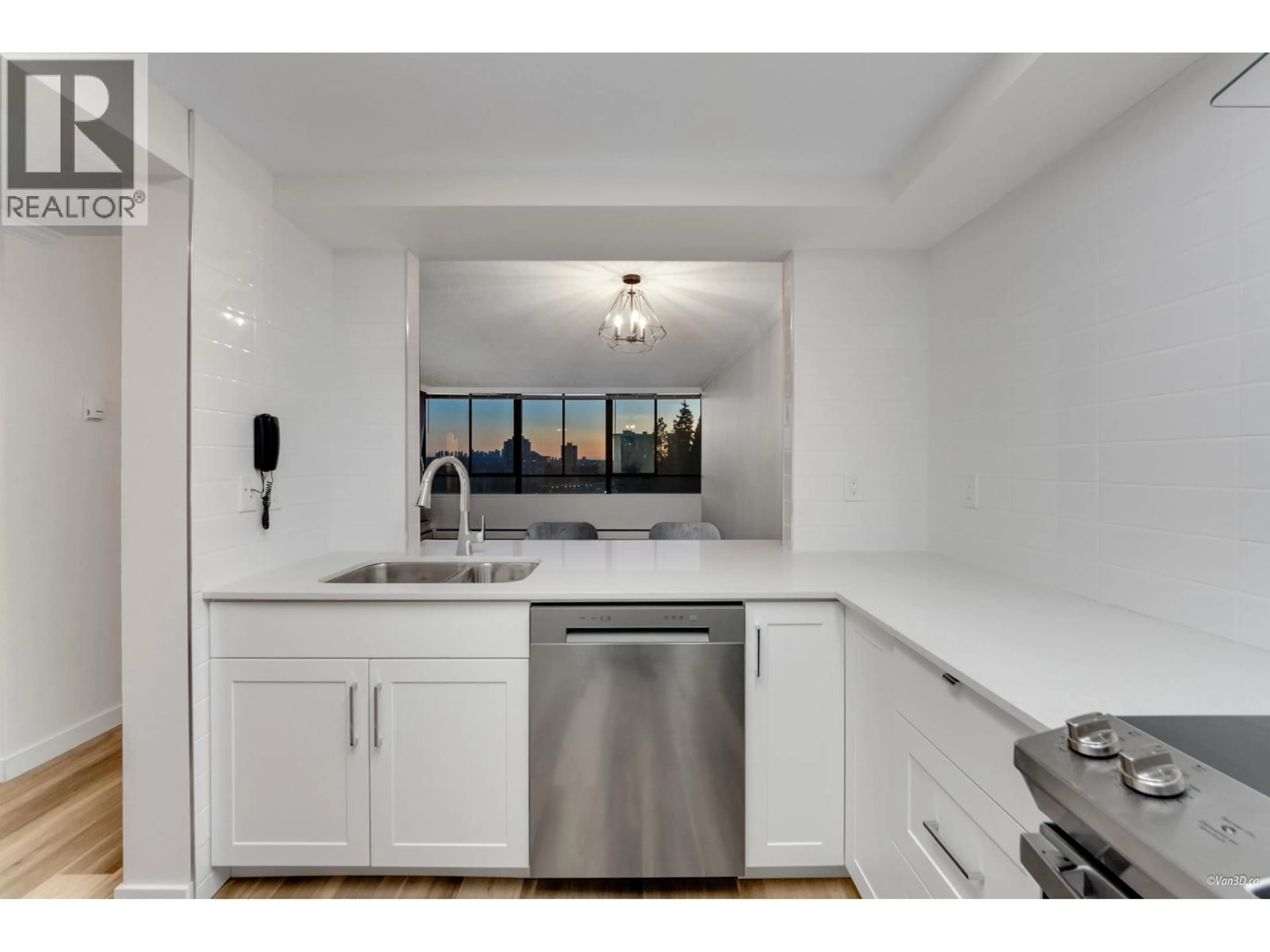 Standard kitchen, ceramic/tile floor for 601 - 460 WESTVIEW STREET, Coquitlam British Columbia V3K6C9