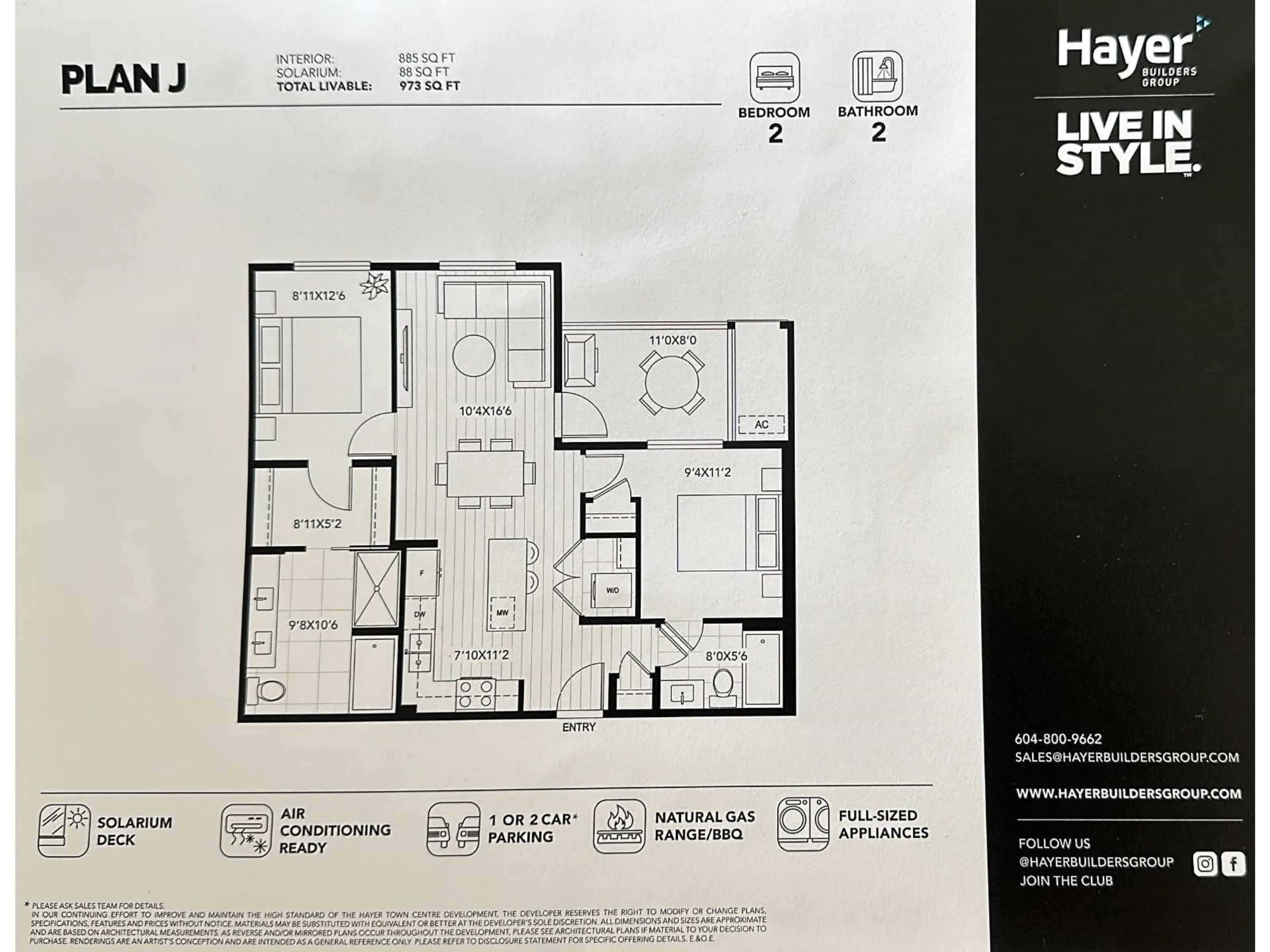 Floor plan for 510 - 19885 76TH, Langley British Columbia V2Y4M5