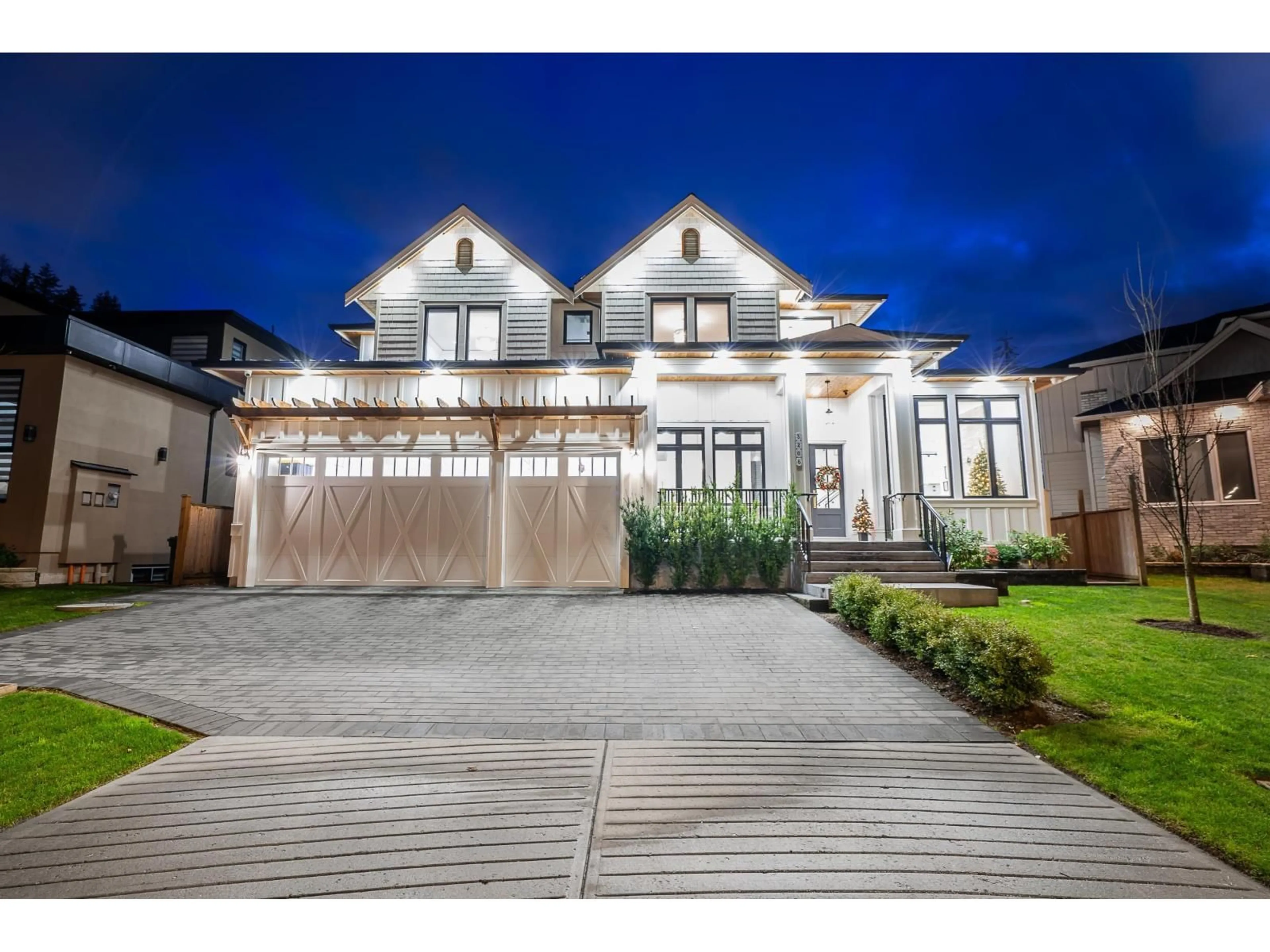Home with brick exterior material, street for 3206 197A, Langley British Columbia V3A0N9