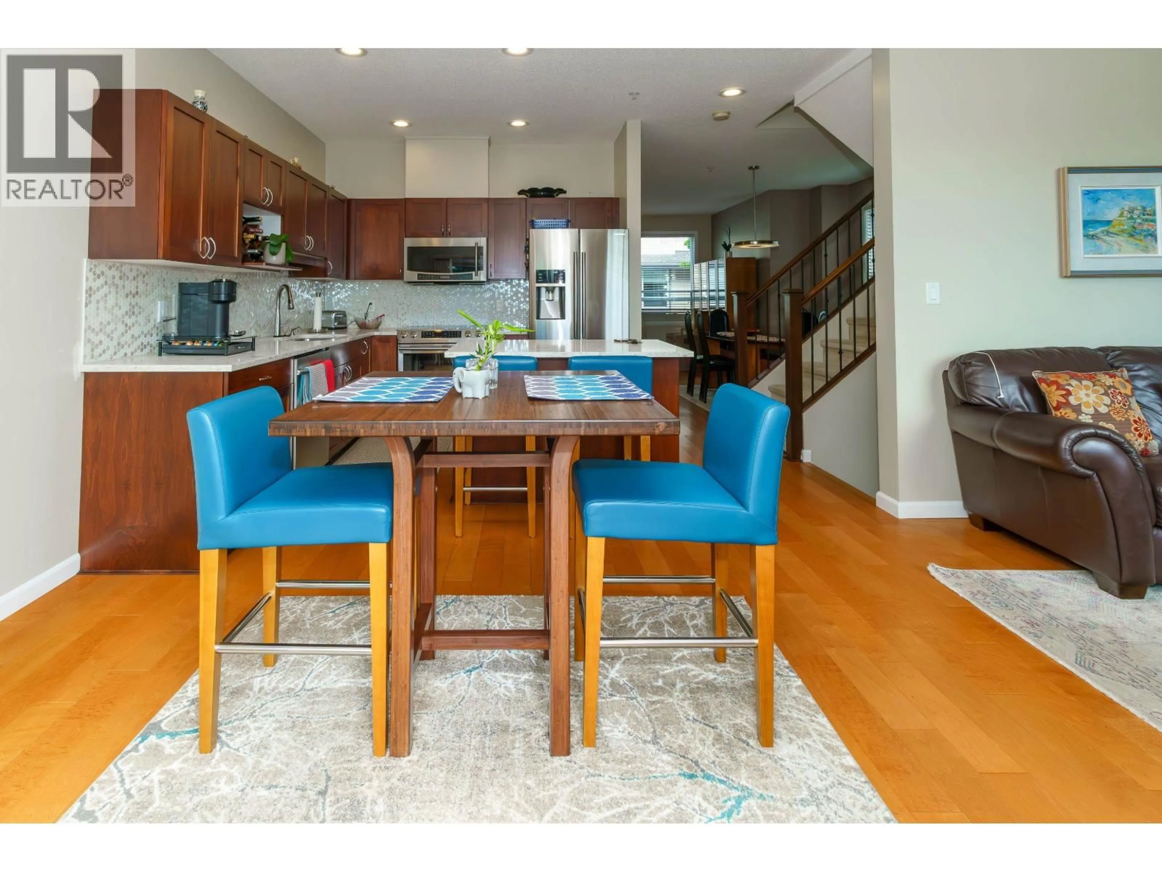 Open concept kitchen, wood/laminate floor for 24 - 3127 SKEENA STREET, Port Coquitlam British Columbia V3B8G5