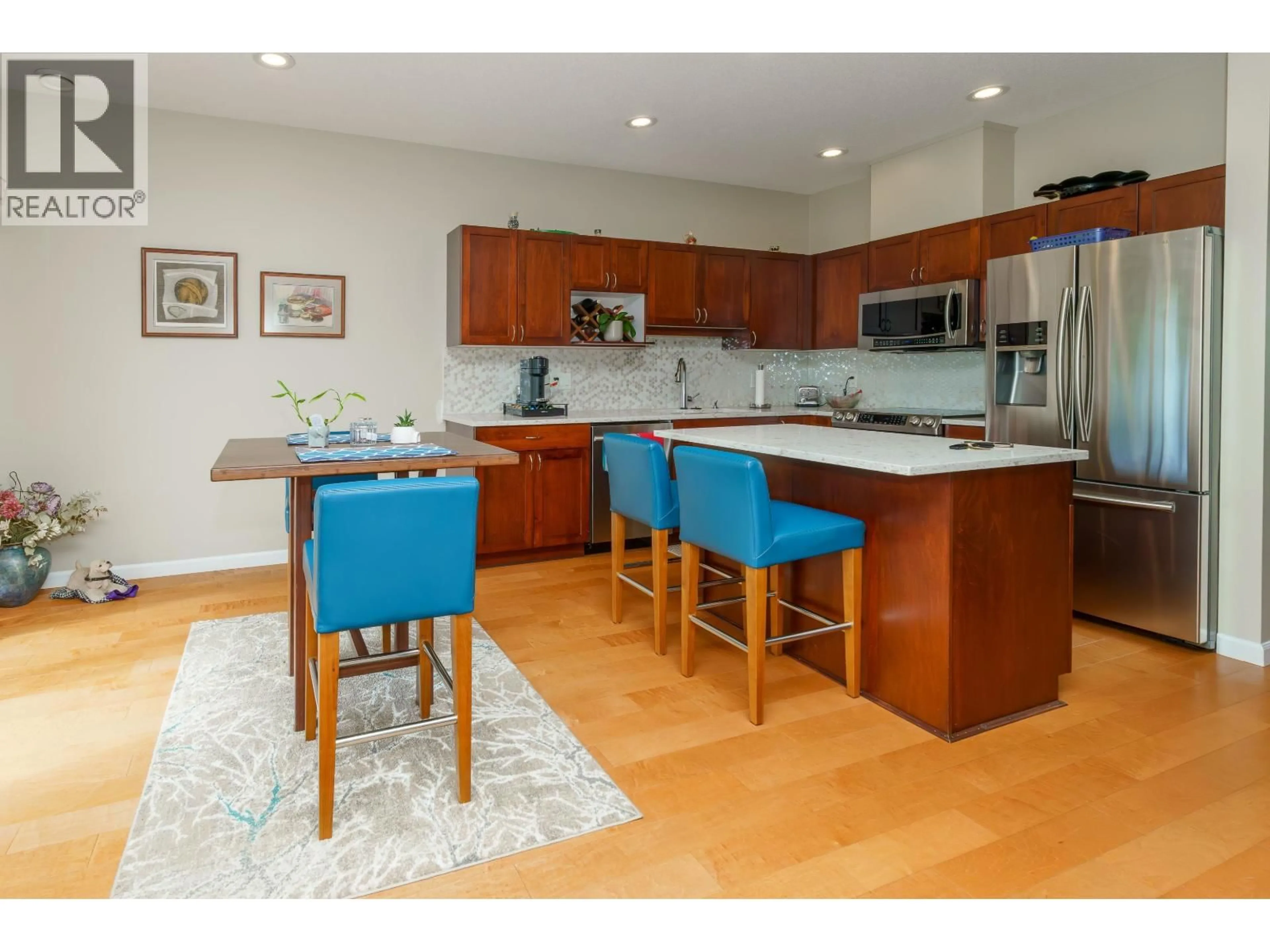 Open concept kitchen, wood/laminate floor for 24 - 3127 SKEENA STREET, Port Coquitlam British Columbia V3B8G5