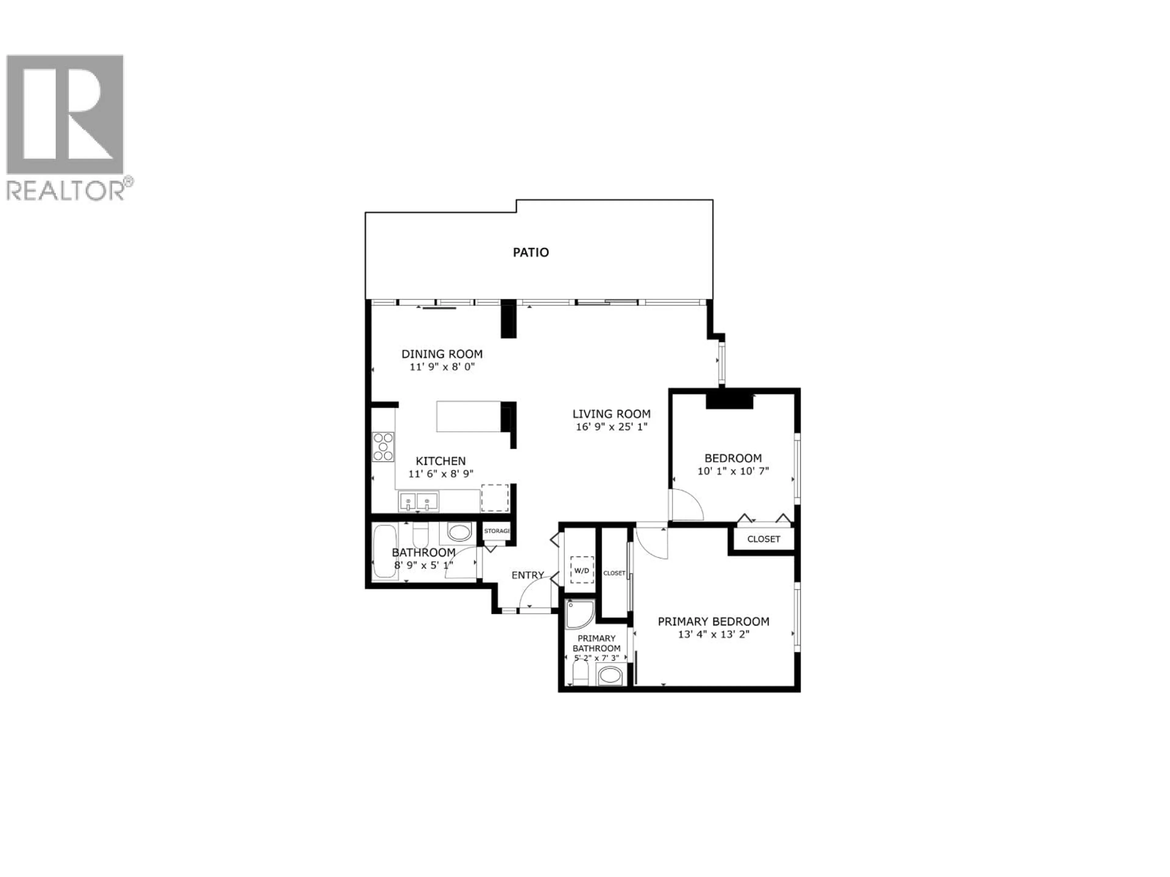 Floor plan for 201 - 1555 EASTERN AVENUE, North Vancouver British Columbia V7L3G2