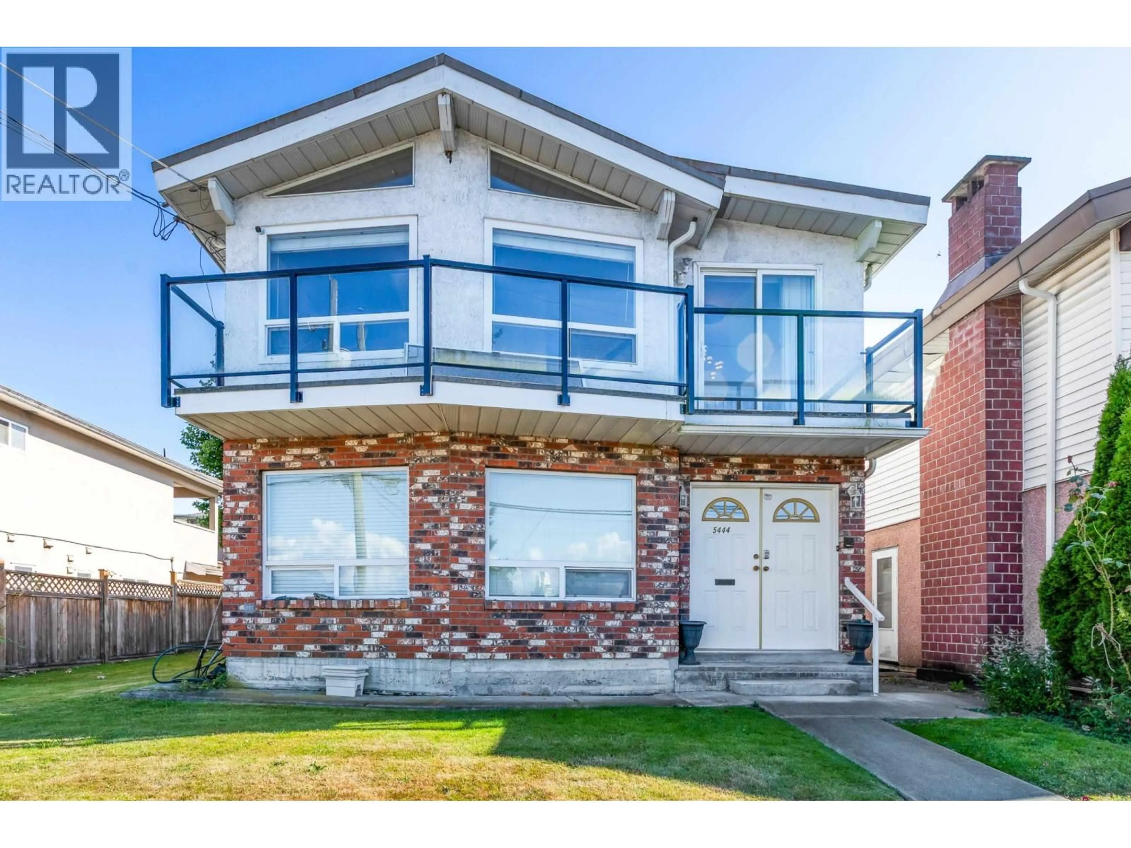 Home with brick exterior material, street for 5444 MANOR STREET, Burnaby British Columbia V5G1B7