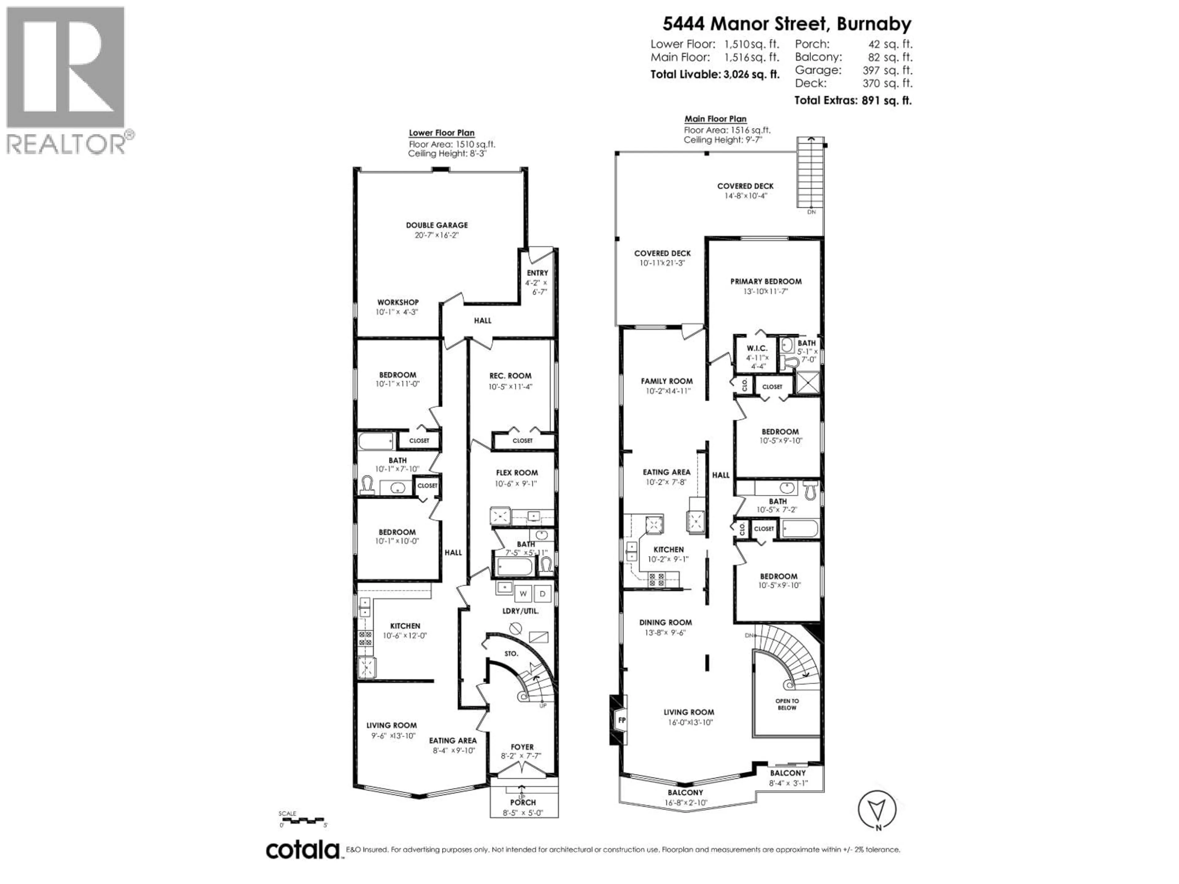 Floor plan for 5444 MANOR STREET, Burnaby British Columbia V5G1B7