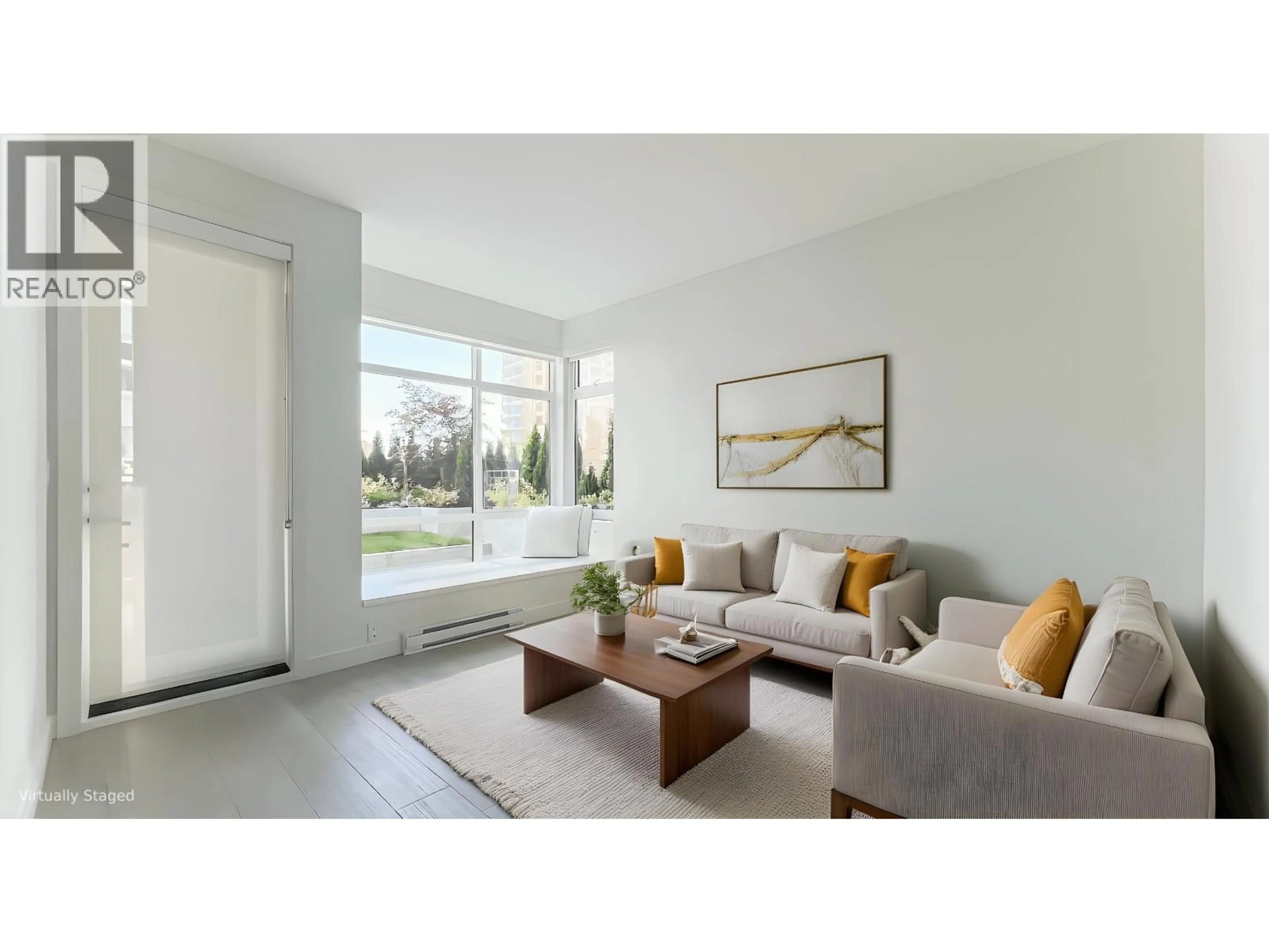 Living room with furniture, unknown for 206 - 7123 11TH AVENUE, Burnaby British Columbia V3N0J6