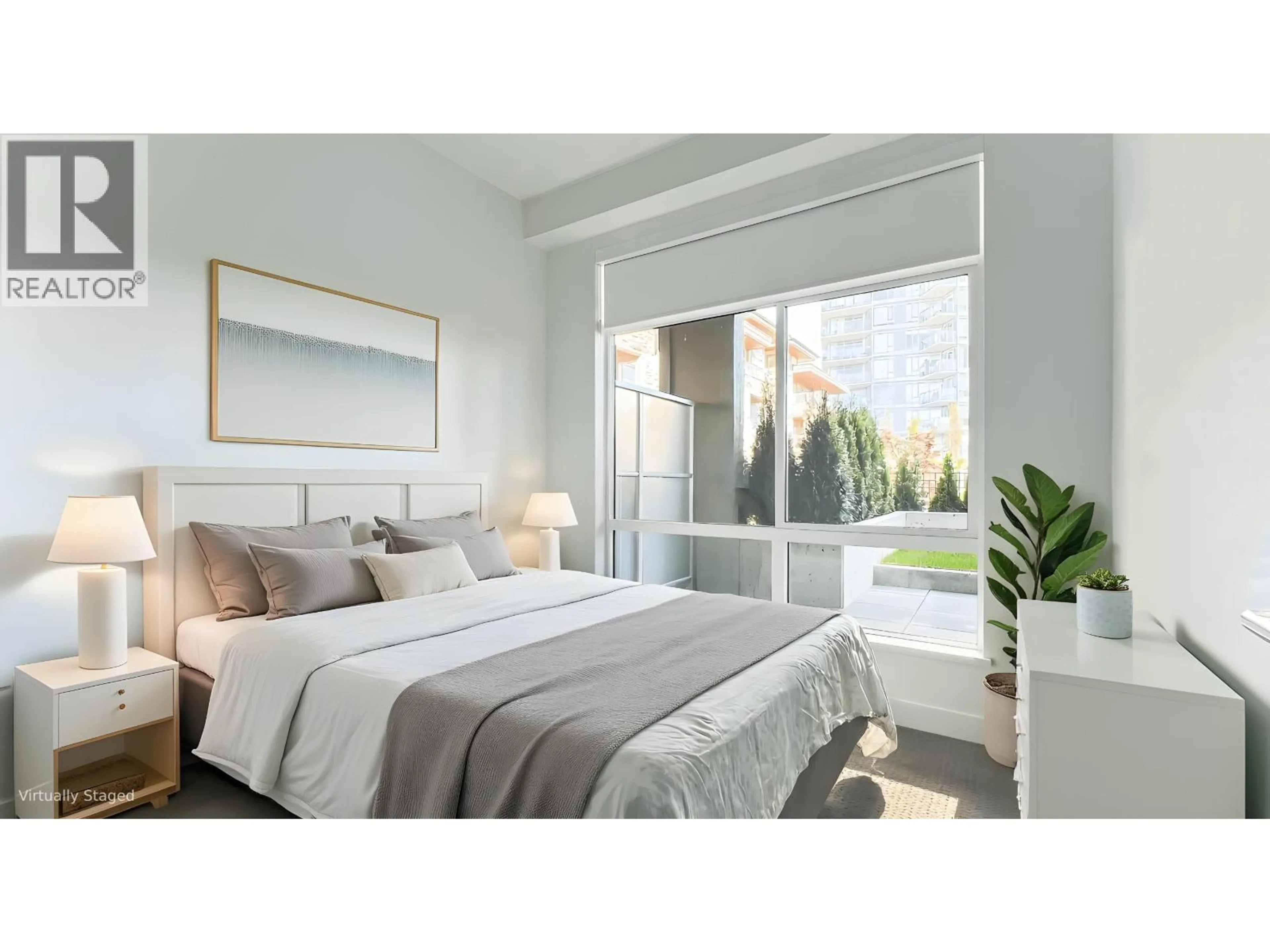 Bedroom with bed, unknown for 206 - 7123 11TH AVENUE, Burnaby British Columbia V3N0J6