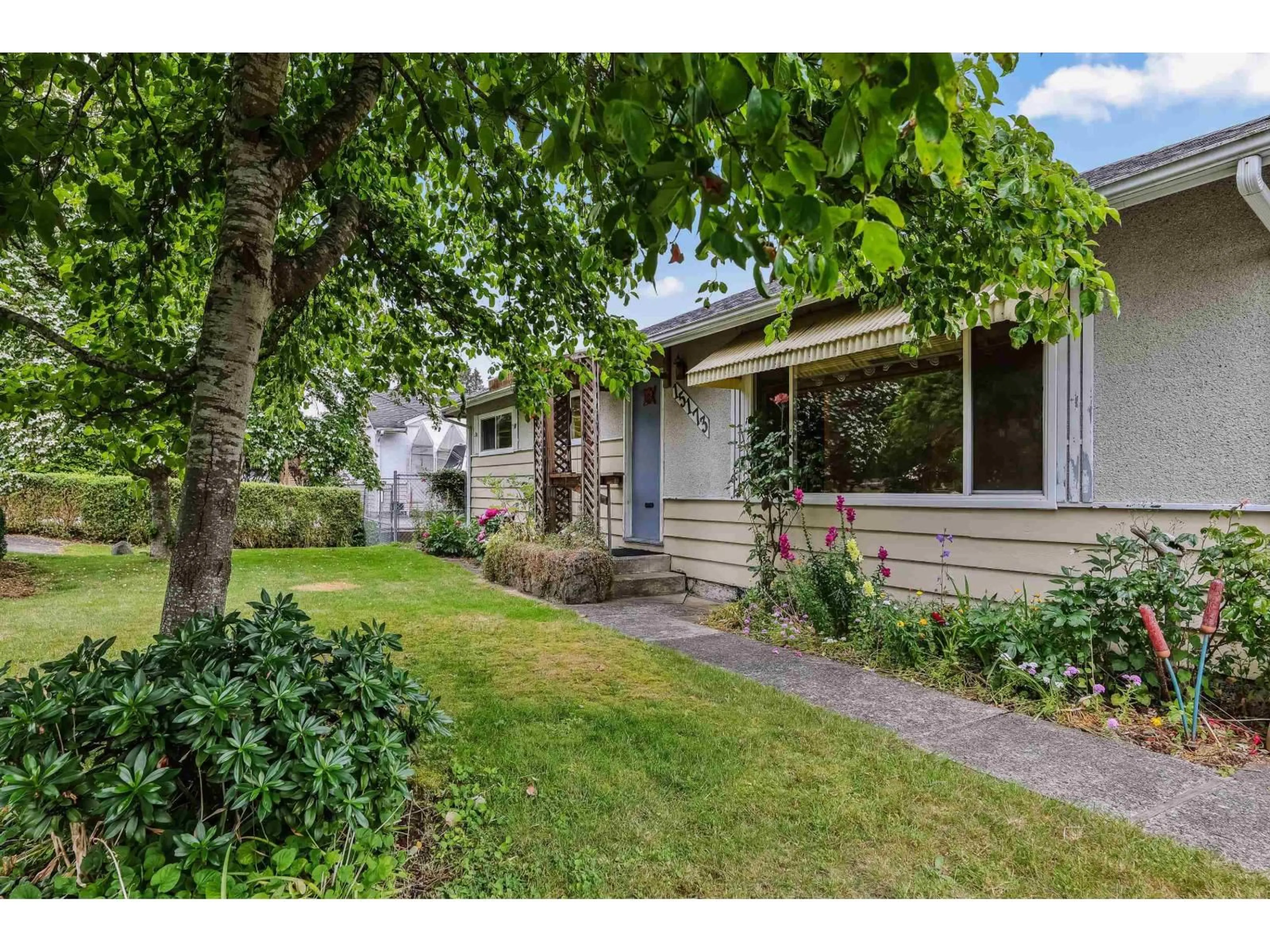 A pic from outside/outdoor area/front of a property/back of a property/a pic from drone, street for 15173 CANARY, Surrey British Columbia V3R4V6