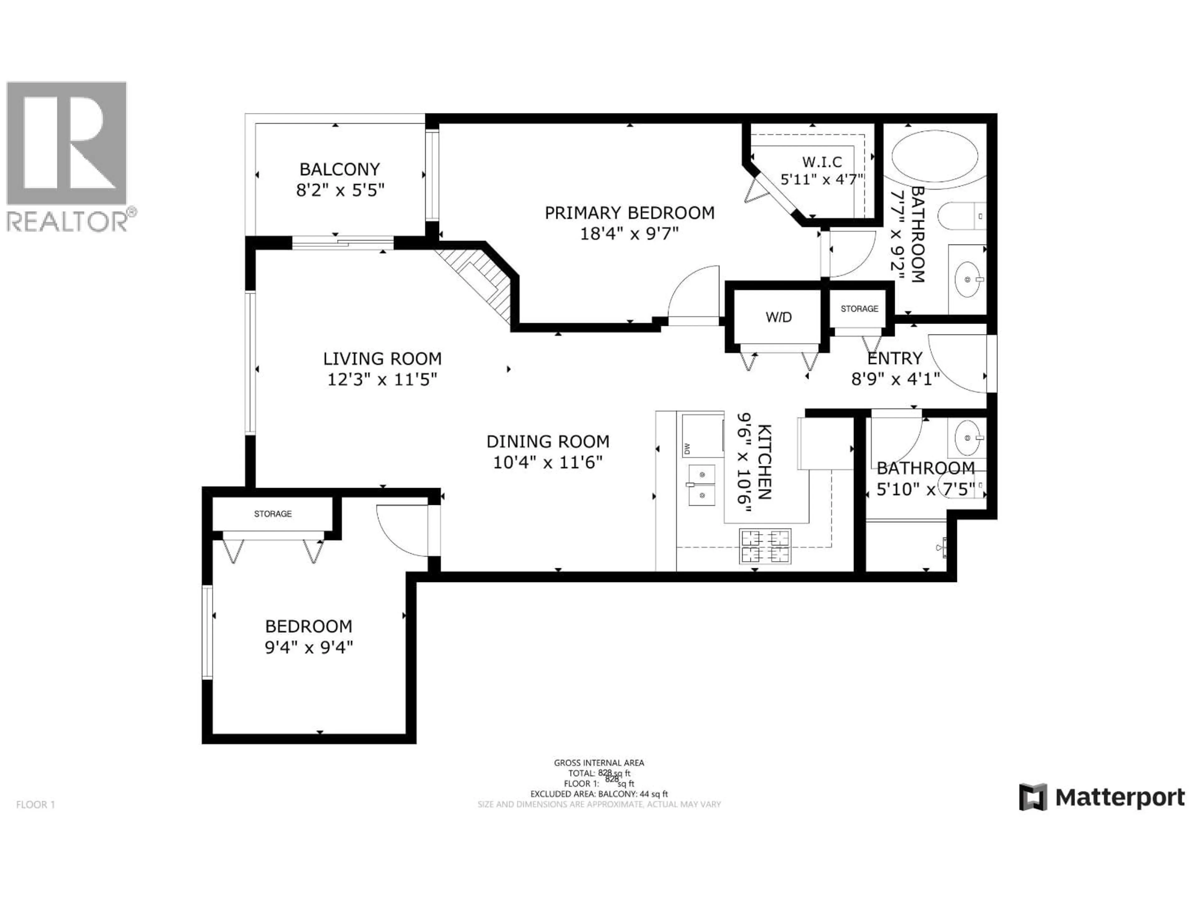Floor plan for 318 - 9200 FERNDALE ROAD, Richmond British Columbia V6Y4L2