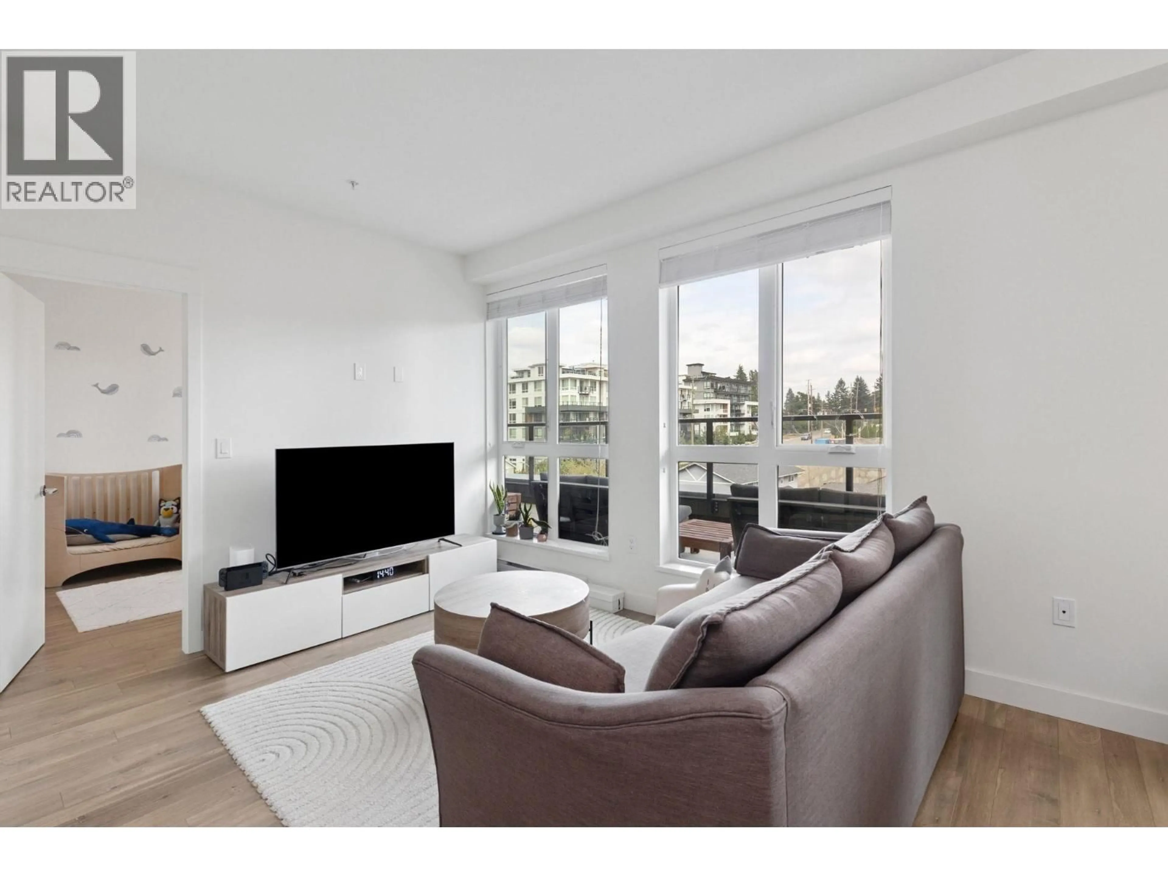 Living room with furniture, unknown for 502 - 750 DOGWOOD STREET, Coquitlam British Columbia V3J0K6