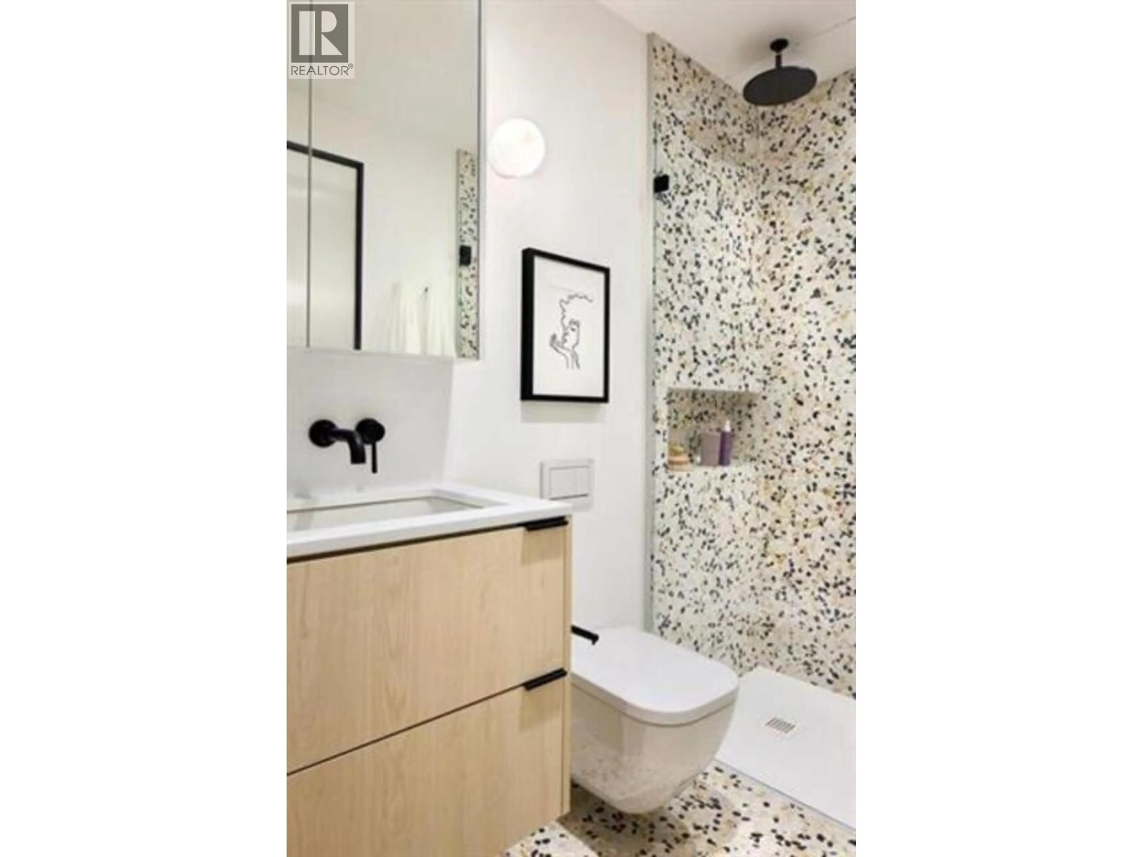 Contemporary bathroom, ceramic/tile floor for 505 - 471 BROADWAY STREET, Vancouver British Columbia V5T1W9