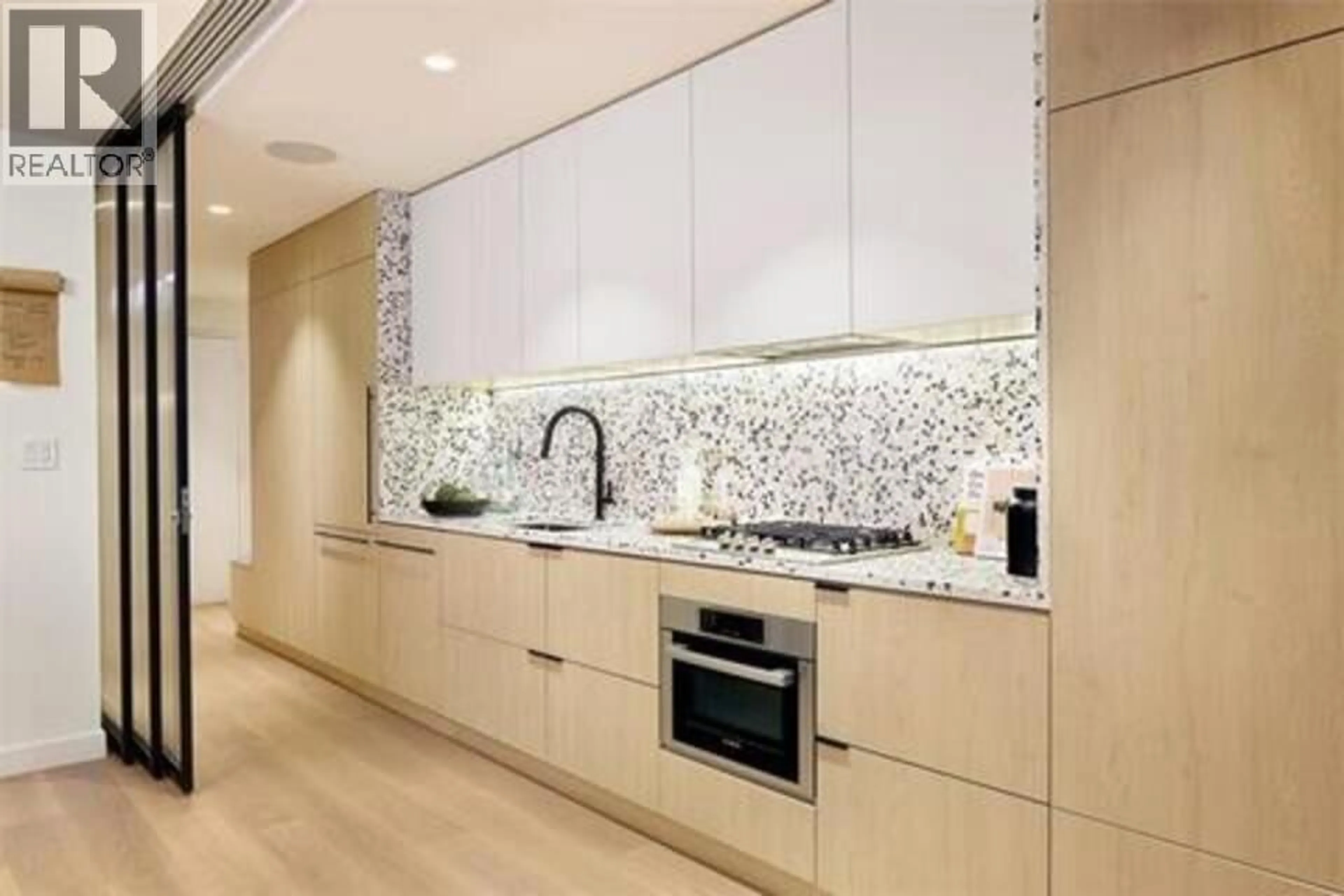 Contemporary kitchen, ceramic/tile floor for 505 - 471 BROADWAY STREET, Vancouver British Columbia V5T1W9