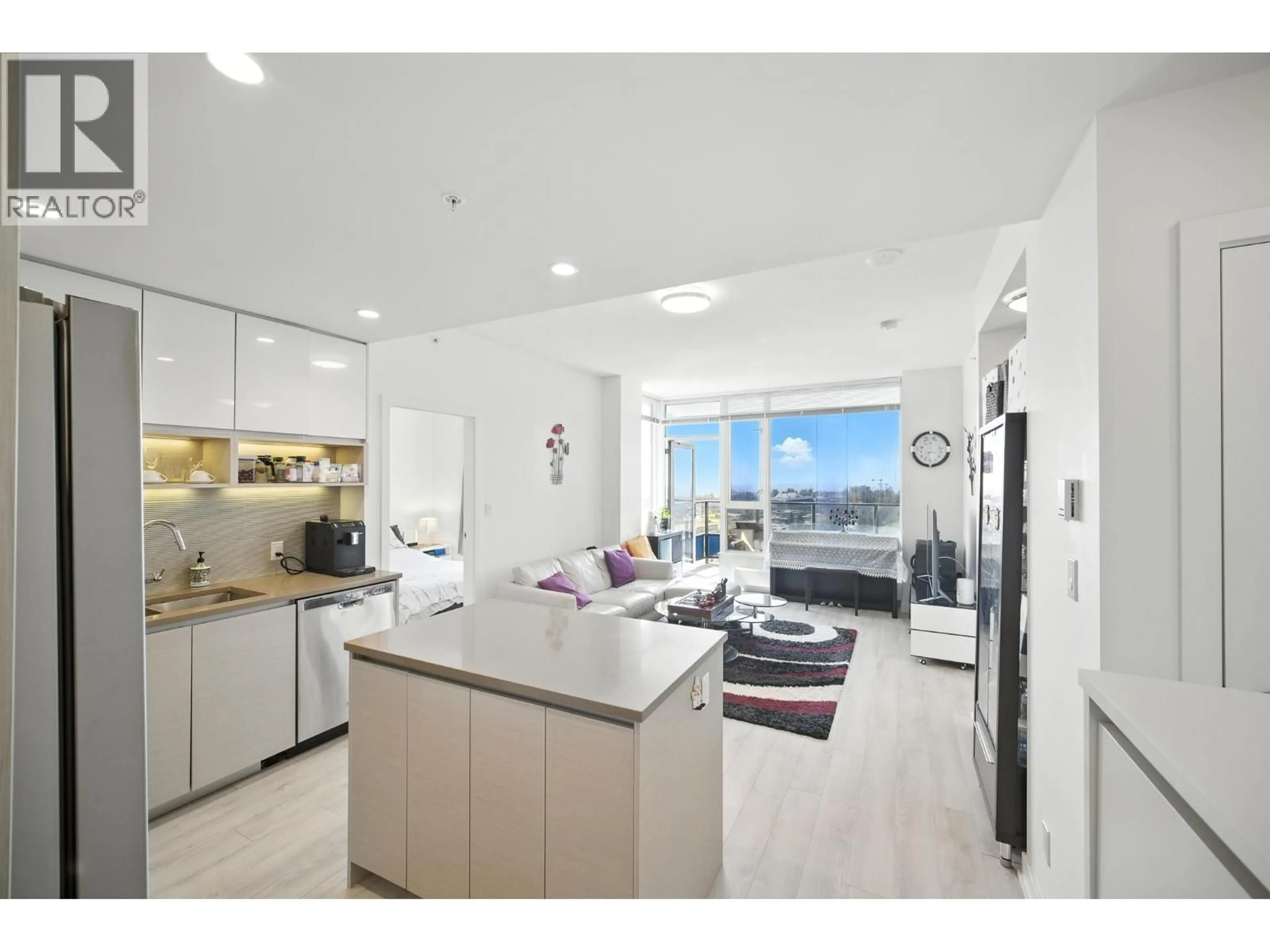Open concept kitchen, unknown for 1106 - 8850 UNIVERSITY CRESCENT, Burnaby British Columbia V5A0C8