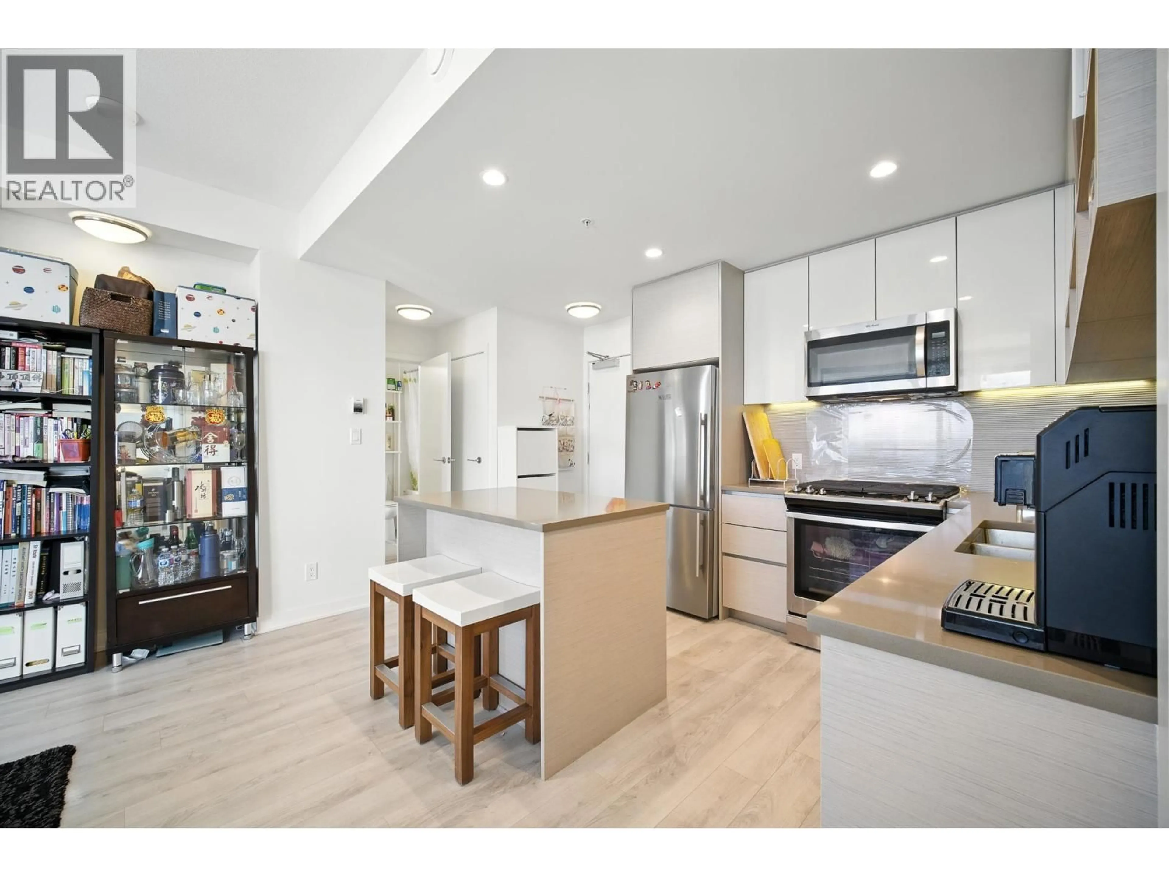 Open concept kitchen, unknown for 1106 - 8850 UNIVERSITY CRESCENT, Burnaby British Columbia V5A0C8