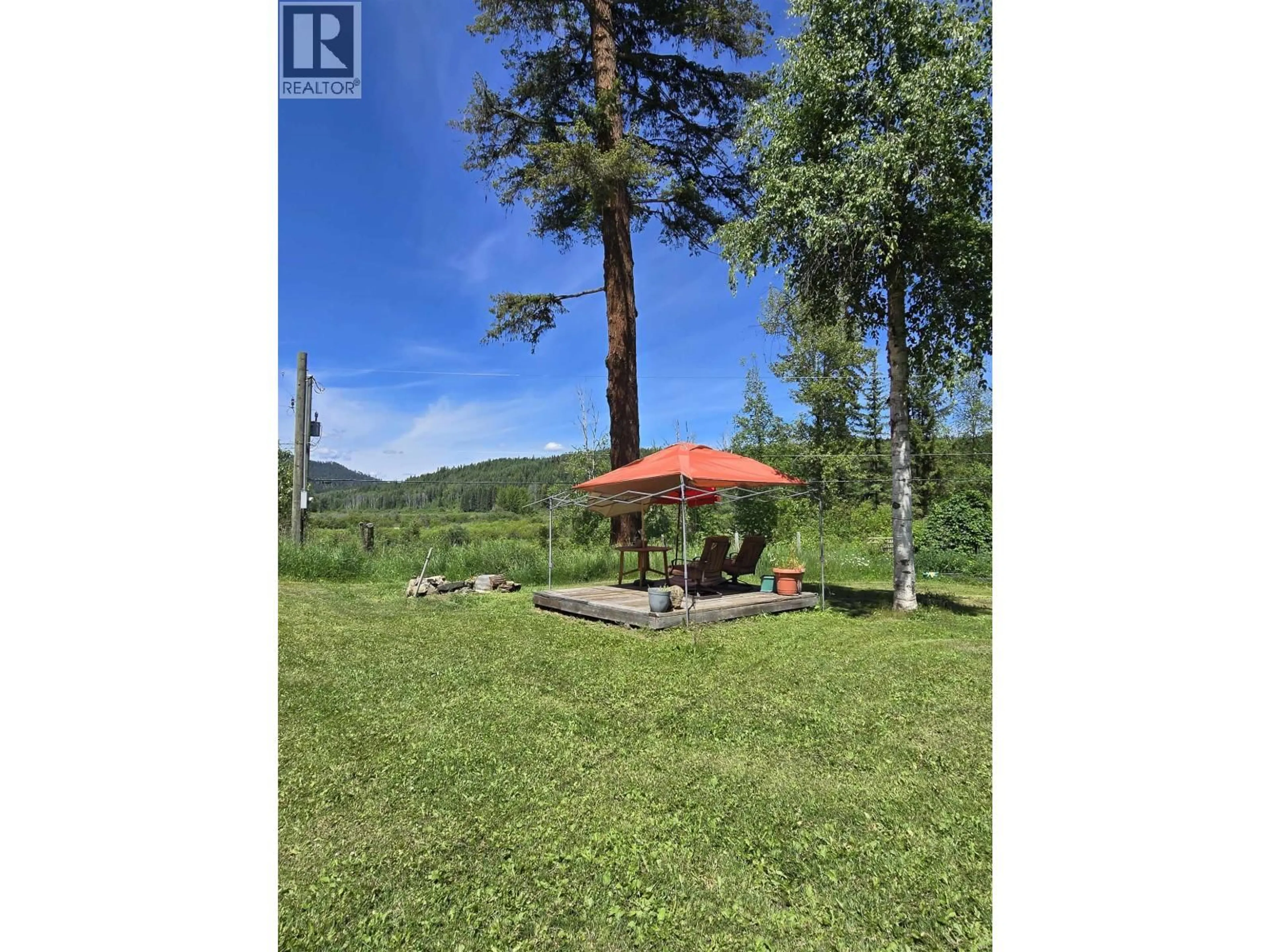 A pic from outside/outdoor area/front of a property/back of a property/a pic from drone, forest/trees view for 2261 EAGLE CREEK ROAD, Canim Lake British Columbia V0K1J0