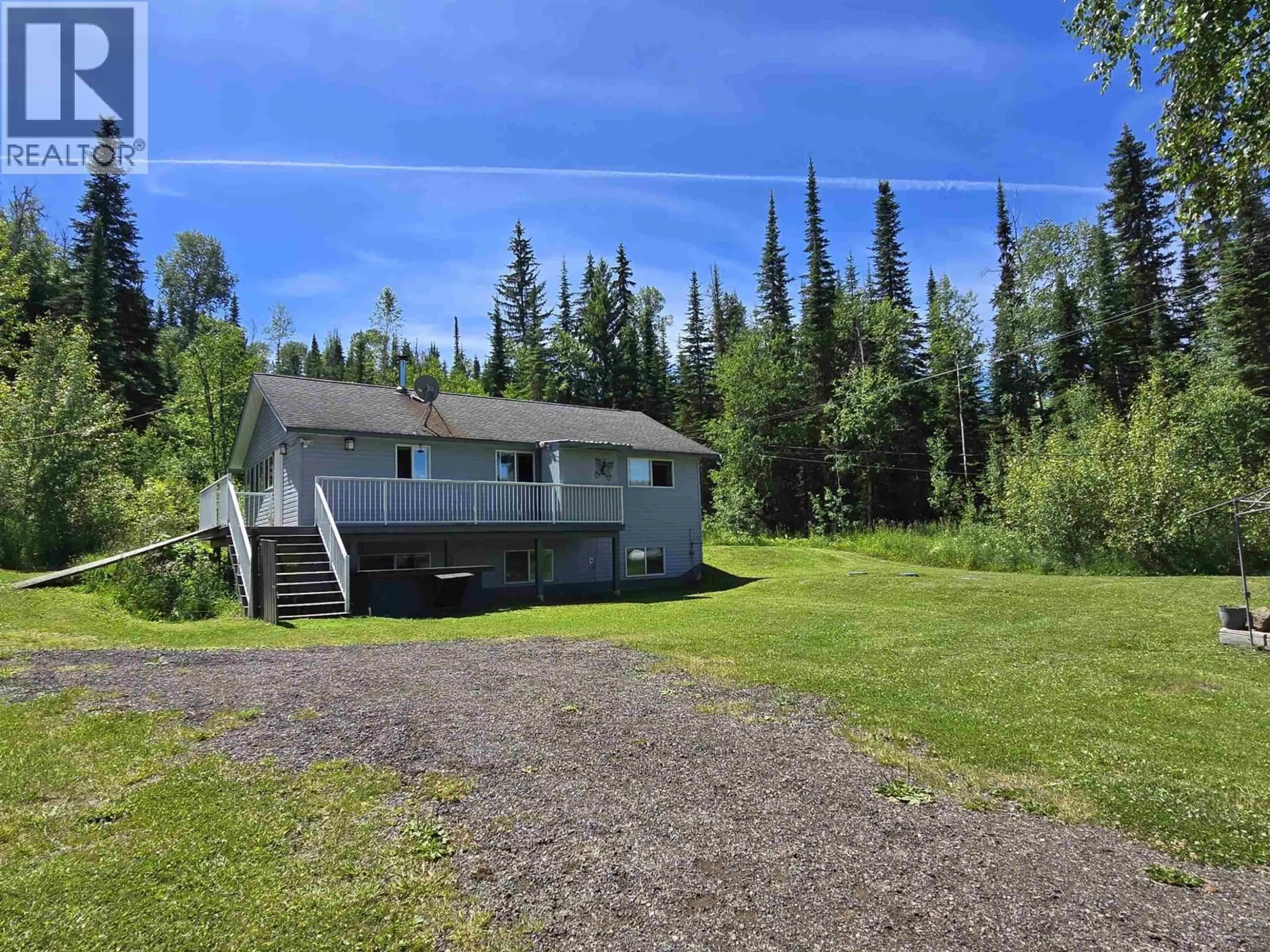 A pic from outside/outdoor area/front of a property/back of a property/a pic from drone, unknown for 2261 EAGLE CREEK ROAD, Canim Lake British Columbia V0K1J0