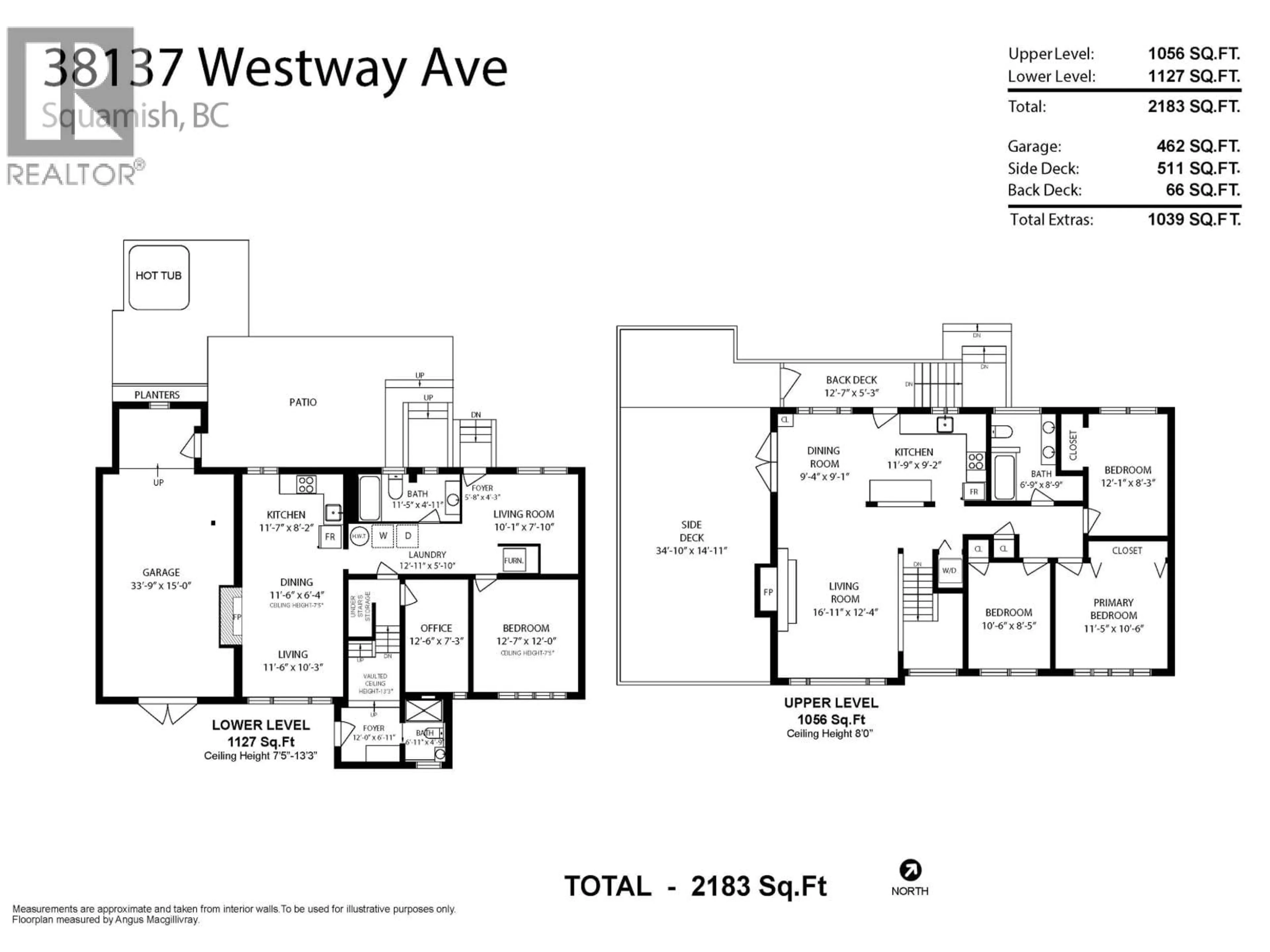 Floor plan for 38137 WESTWAY AVENUE, Squamish British Columbia V8B0X6