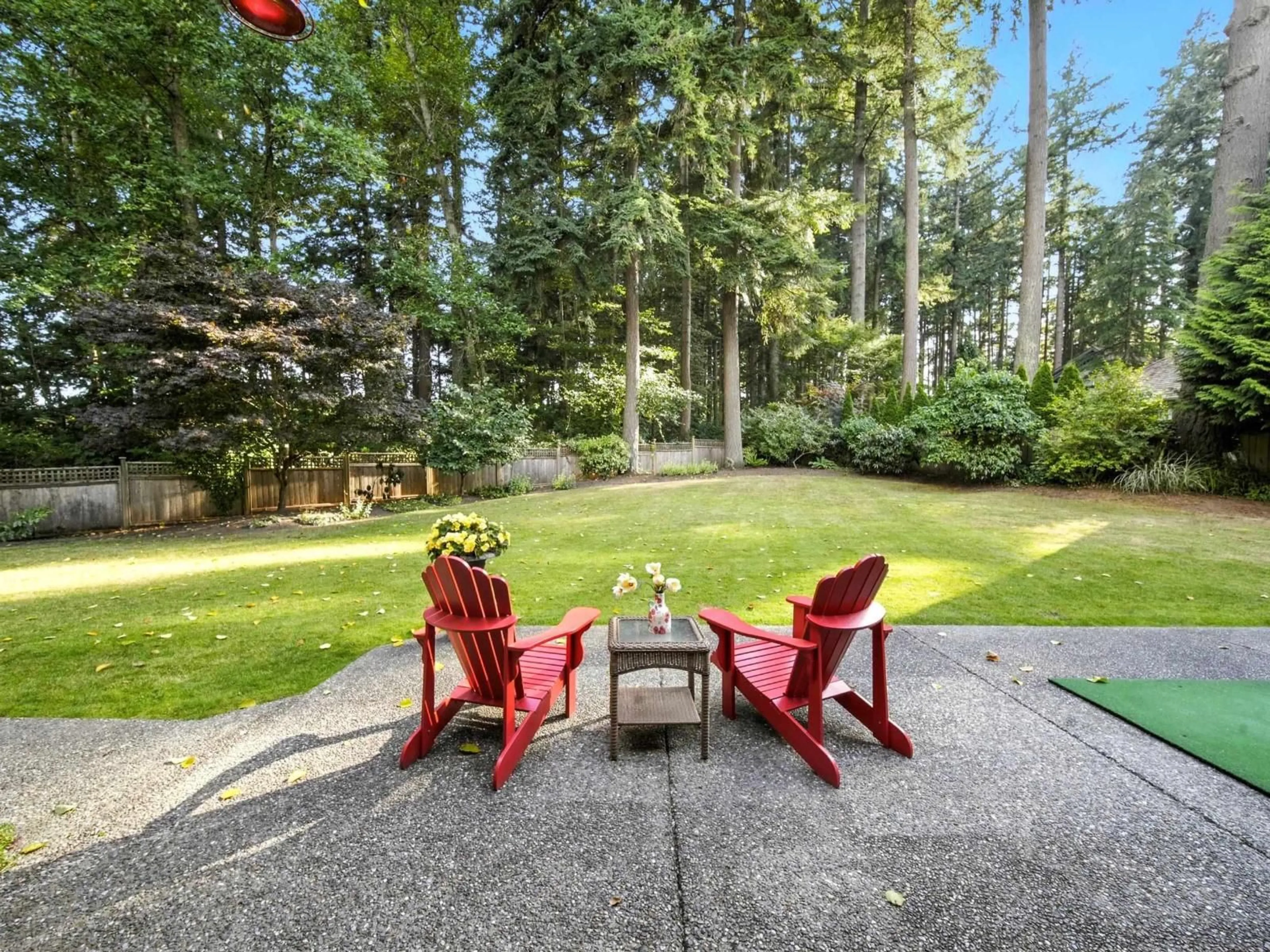 Patio, forest/trees view for 2245 133, Surrey British Columbia V4A9T7