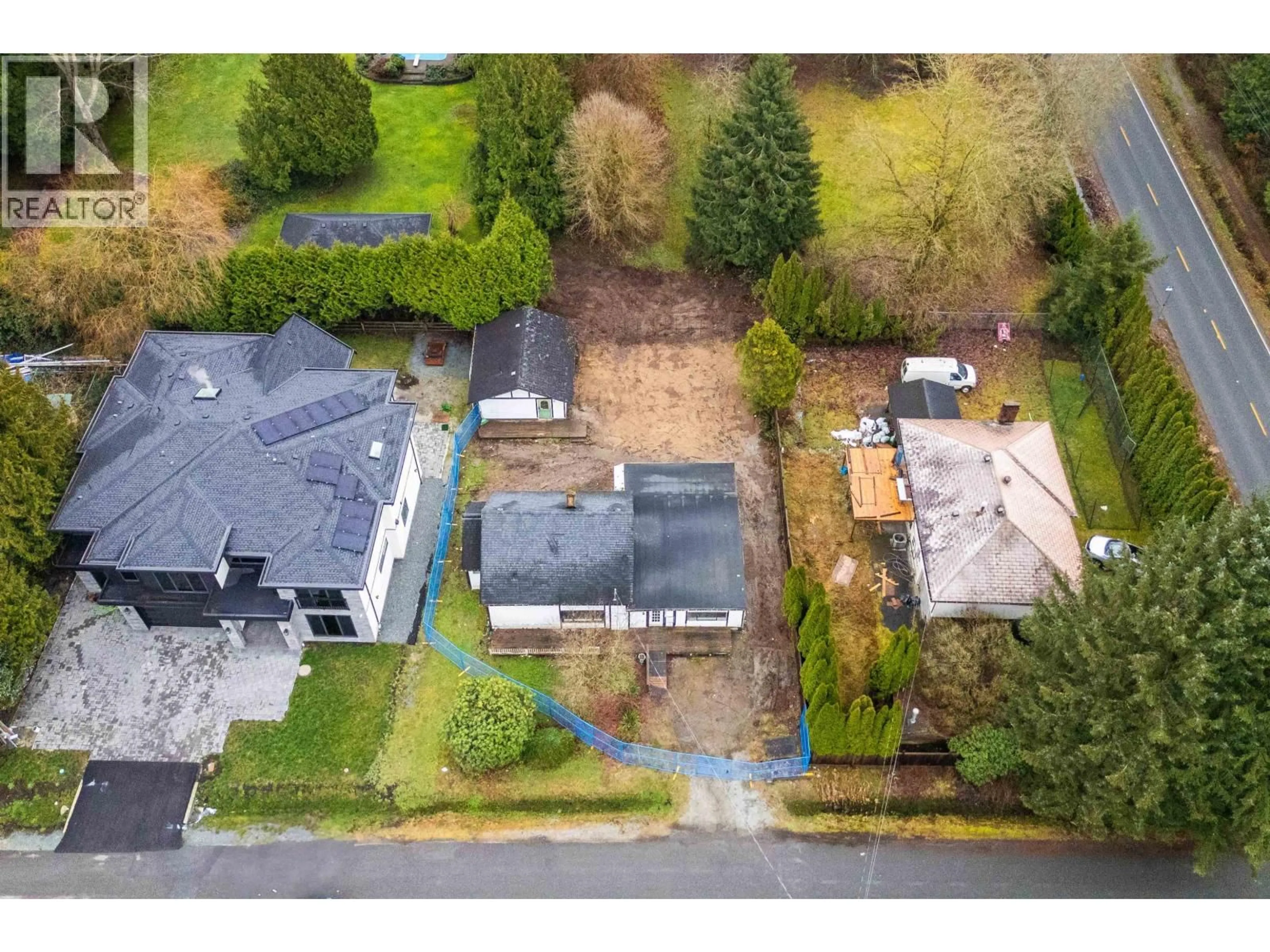 A pic from outside/outdoor area/front of a property/back of a property/a pic from drone, street for 12822 229 STREET, Maple Ridge British Columbia V2X6R1