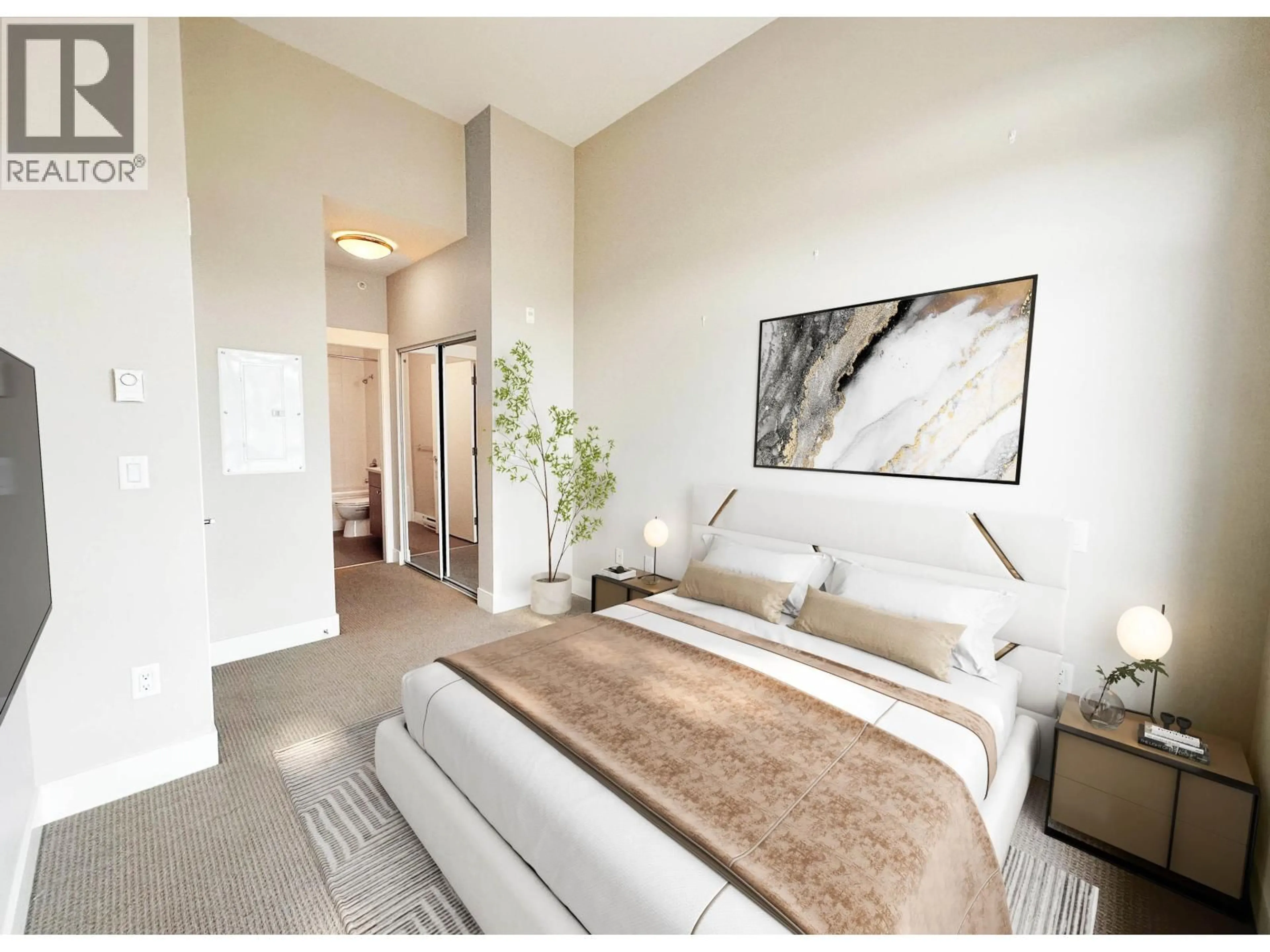 Bedroom with bed, unknown for 418 - 55 EIGHTH AVENUE, New Westminster British Columbia V3L0E8
