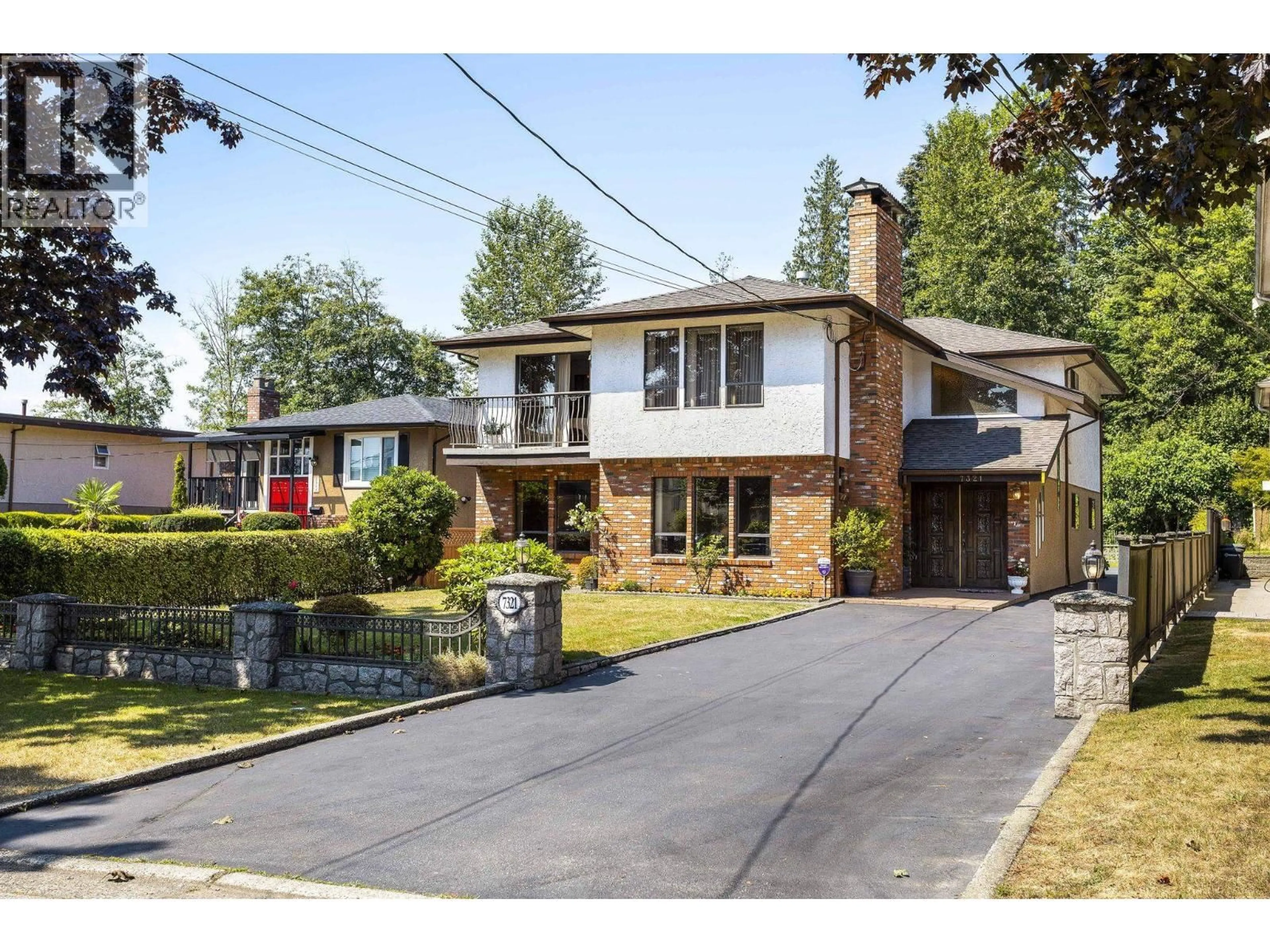 Home with brick exterior material, street for 7321 UNION STREET, Burnaby British Columbia V5A1J1