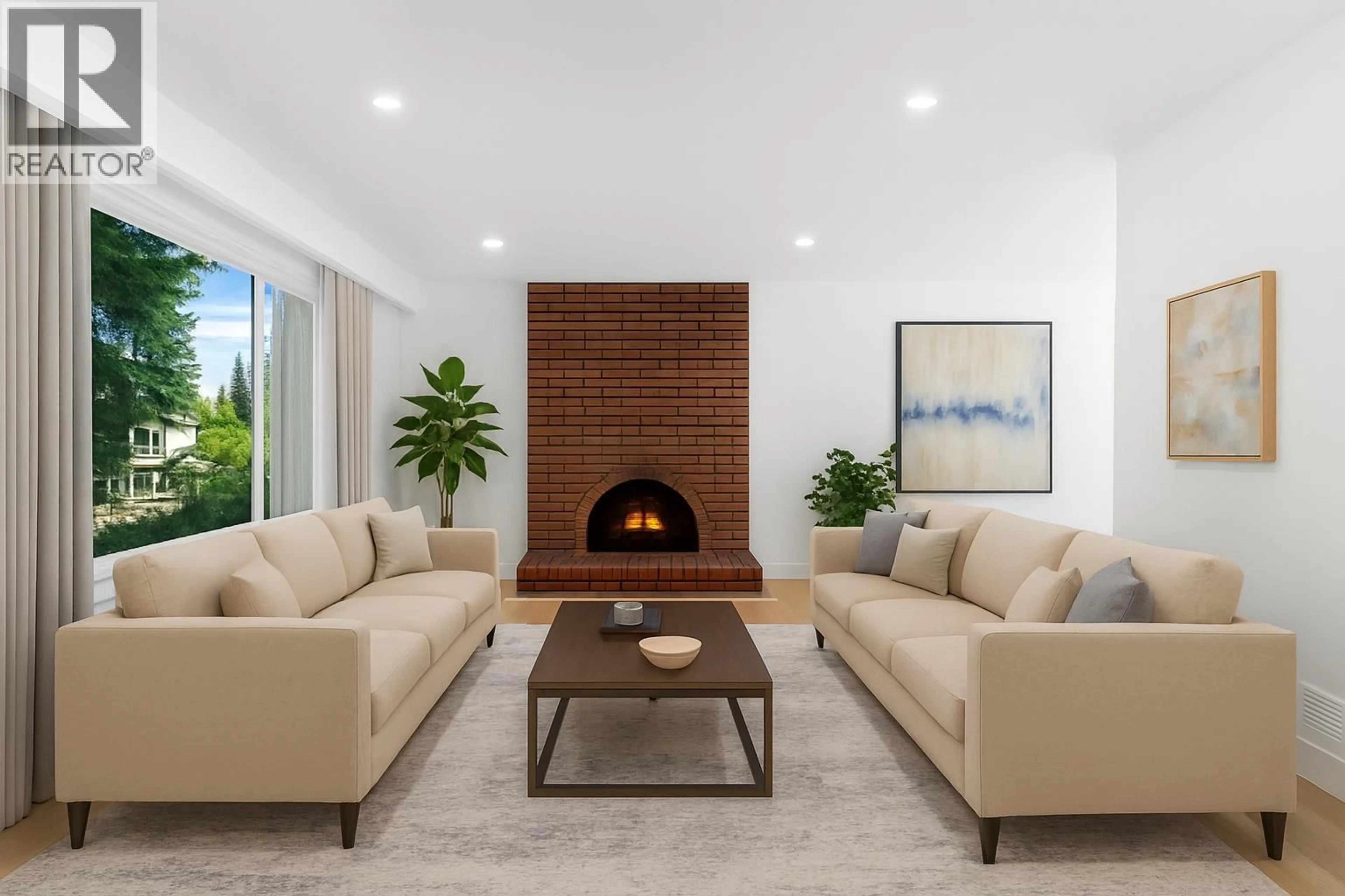 Living room with furniture, ceramic/tile floor for 1079 LYTTON STREET, North Vancouver British Columbia V7H2A7