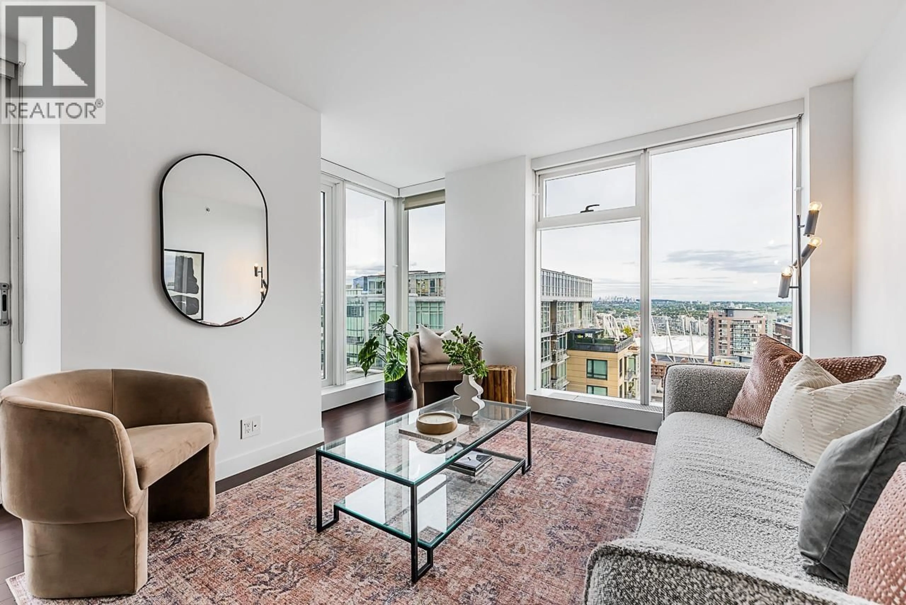 Living room with furniture, unknown for 3309 - 777 RICHARDS STREET, Vancouver British Columbia V6B0M6