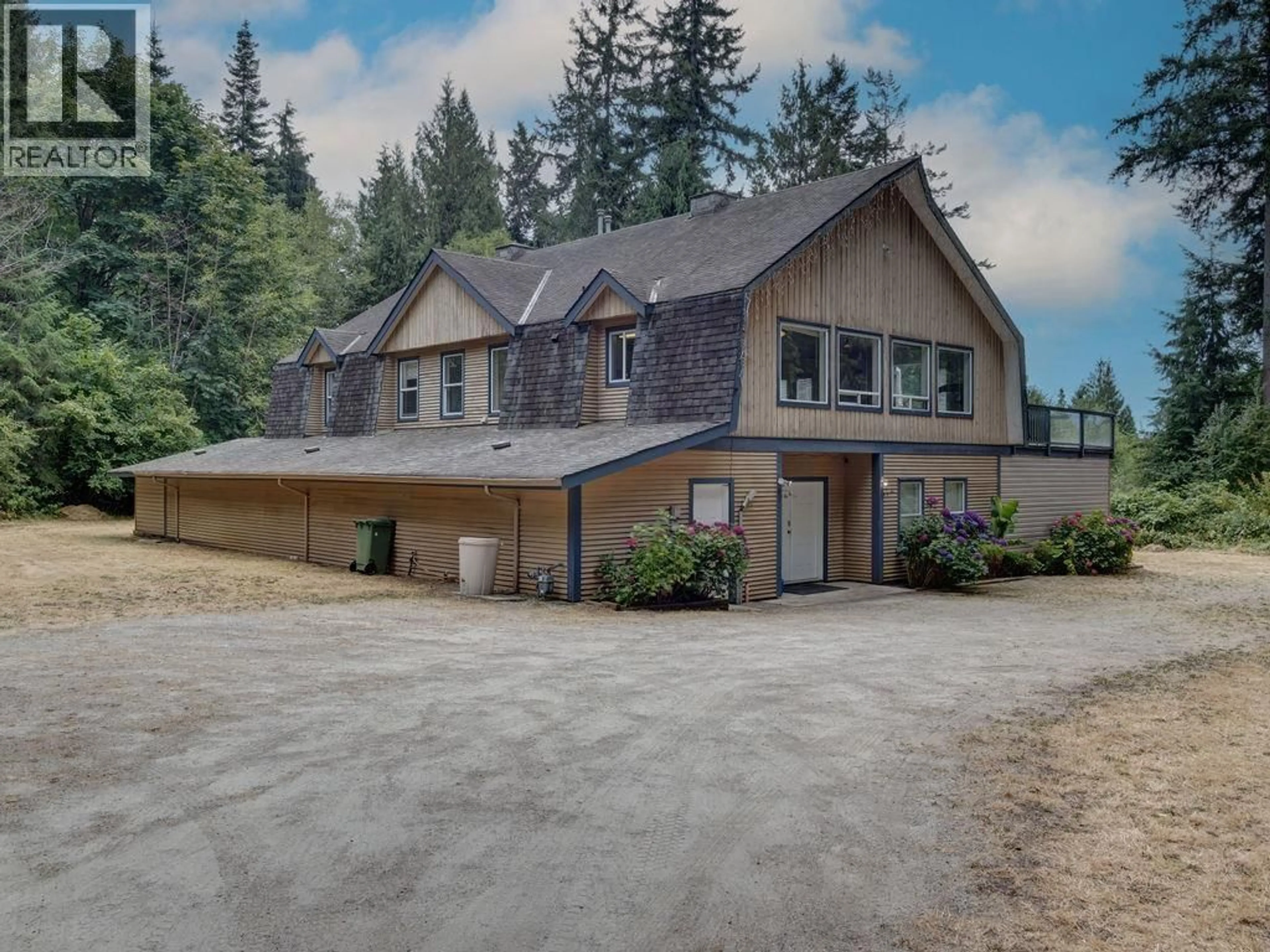 A pic from outside/outdoor area/front of a property/back of a property/a pic from drone, unknown for 1733 LOWER ROAD, Roberts Creek British Columbia V0N2W6