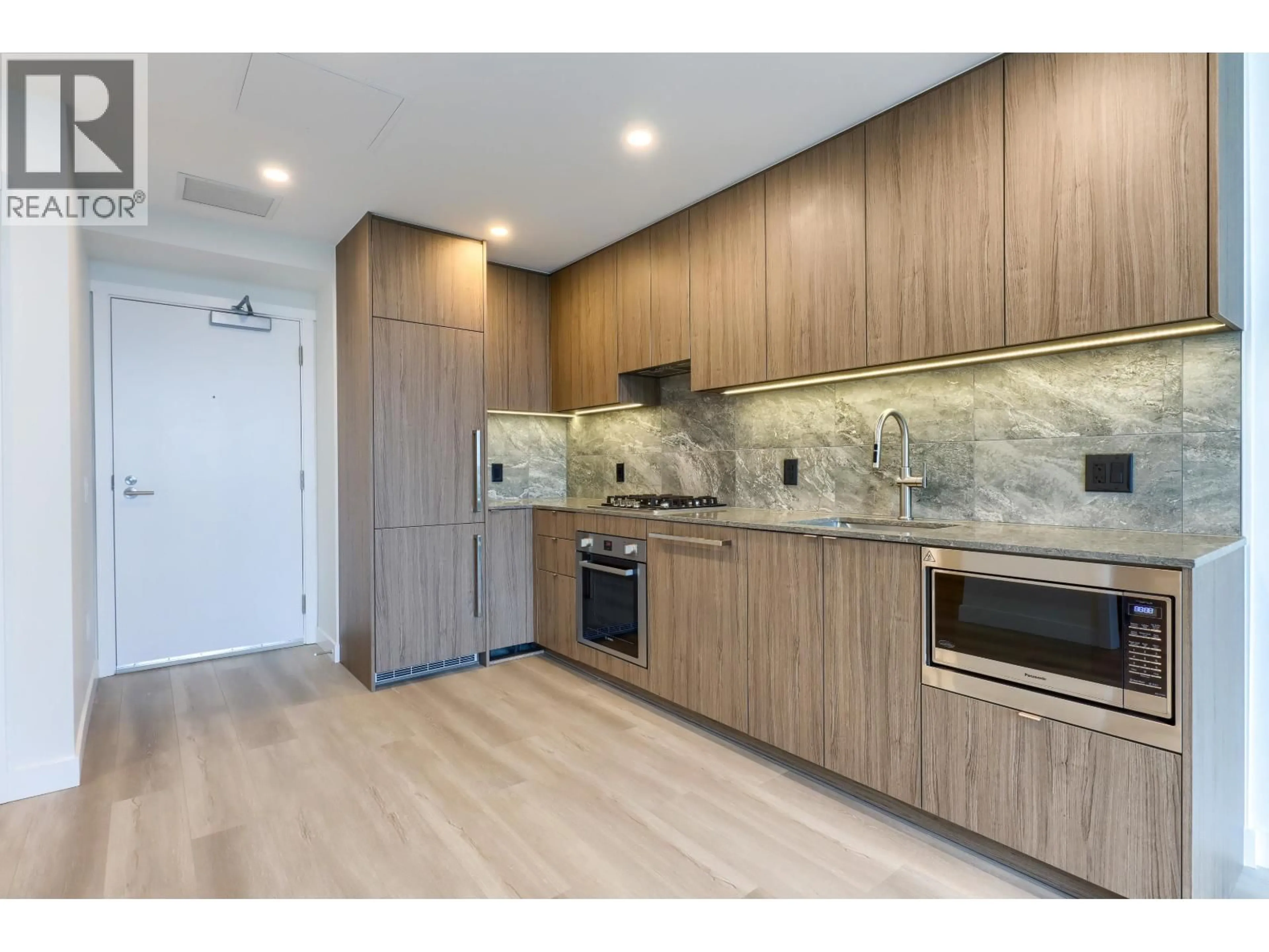 Open concept kitchen, wood/laminate floor for 2004 - 626 CLAREMONT STREET, Coquitlam British Columbia V3J0T1