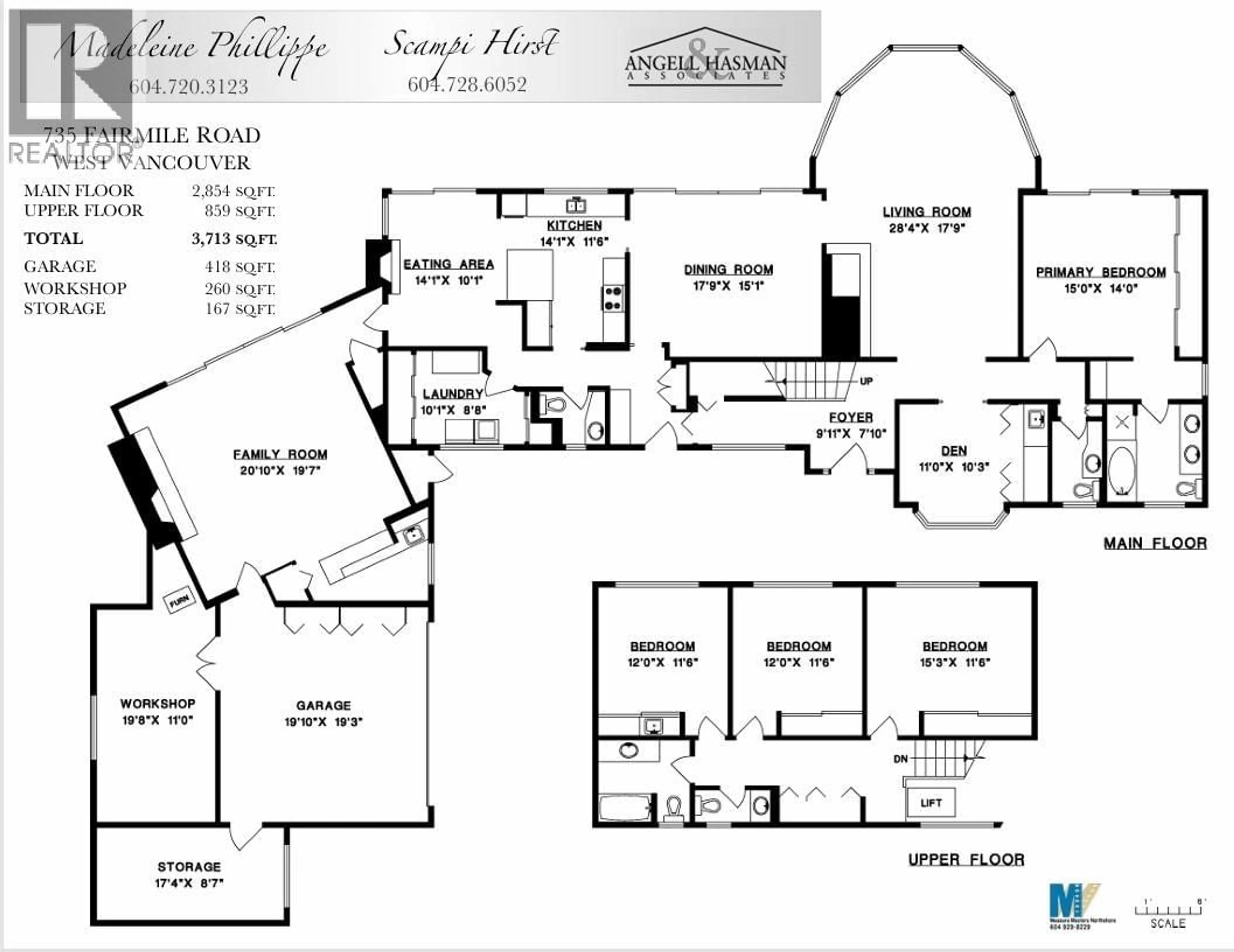 Floor plan for 735 FAIRMILE ROAD, West Vancouver British Columbia V7S1R1