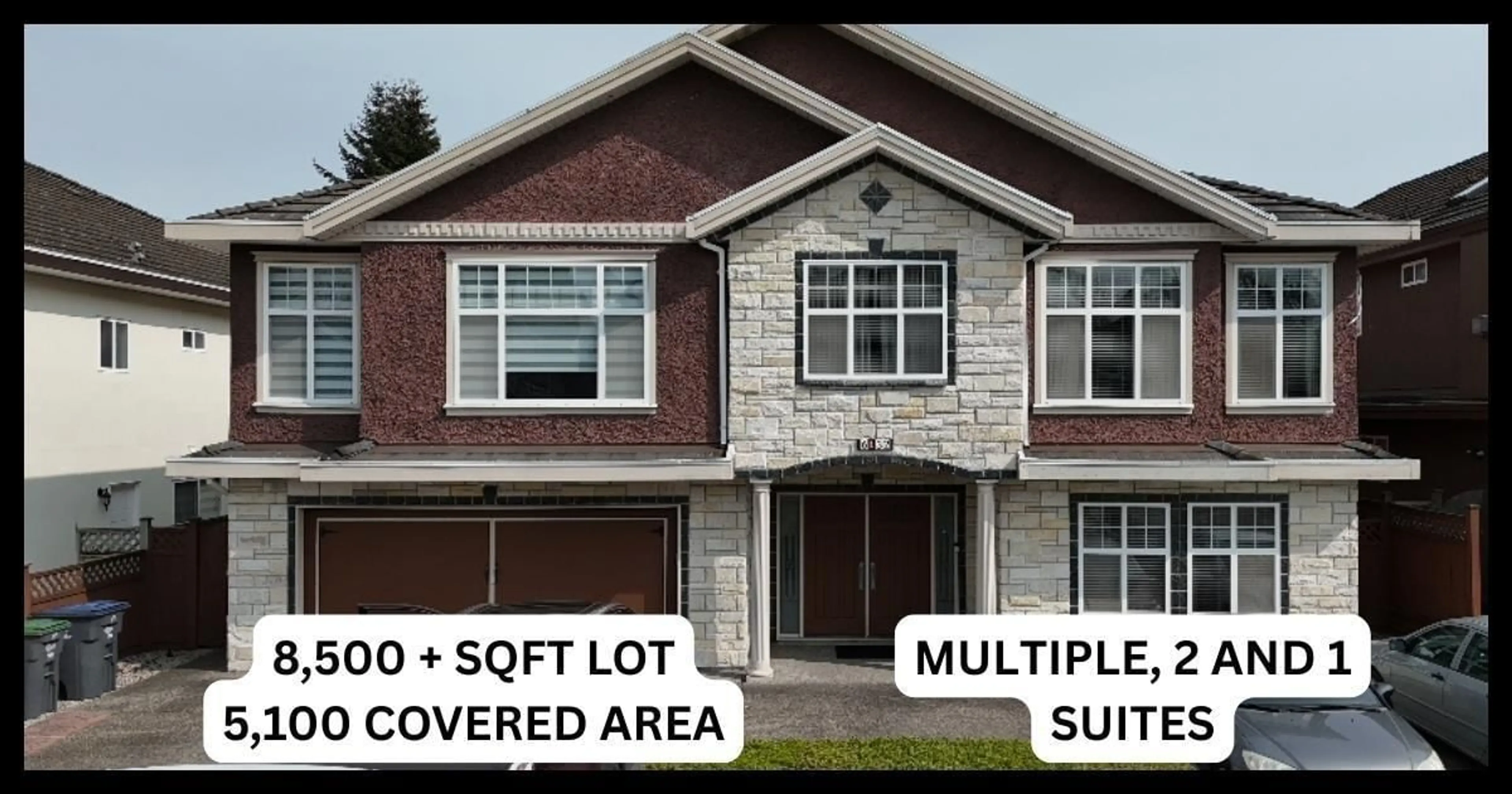 Home with vinyl exterior material, building for 6832 KILBURN, Surrey British Columbia V3W6H5