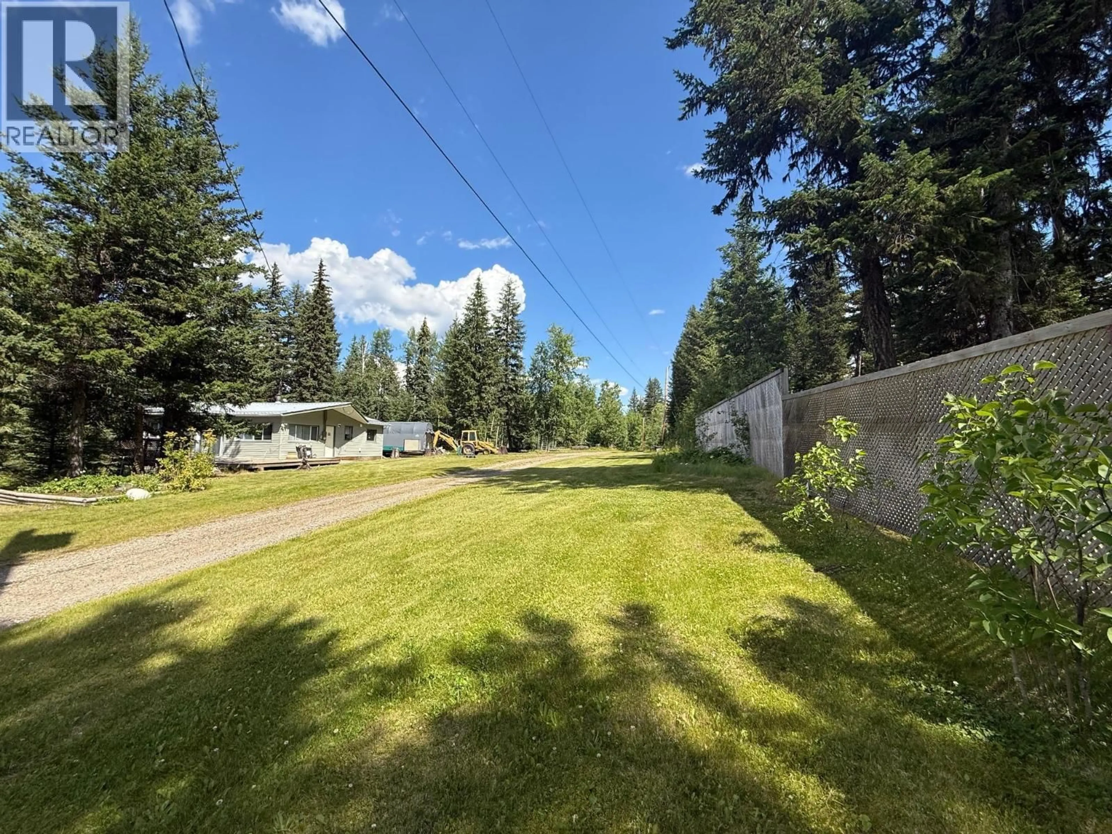 A pic from outside/outdoor area/front of a property/back of a property/a pic from drone, forest/trees view for 6231 LYNES CREEK ROAD, Williams Lake British Columbia V2G4M8