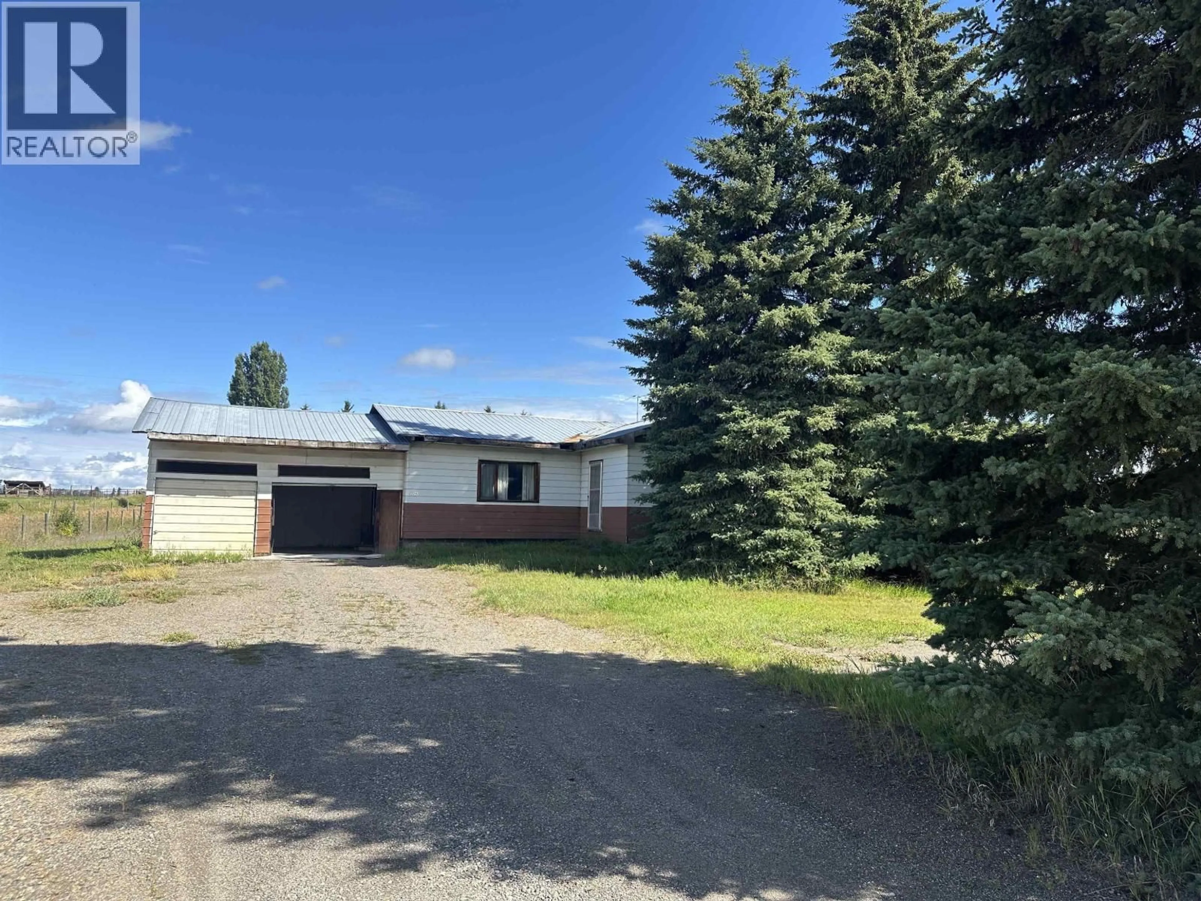 A pic from outside/outdoor area/front of a property/back of a property/a pic from drone, street for 3340 ABBY DRIVE, Vanderhoof British Columbia V0J3A2