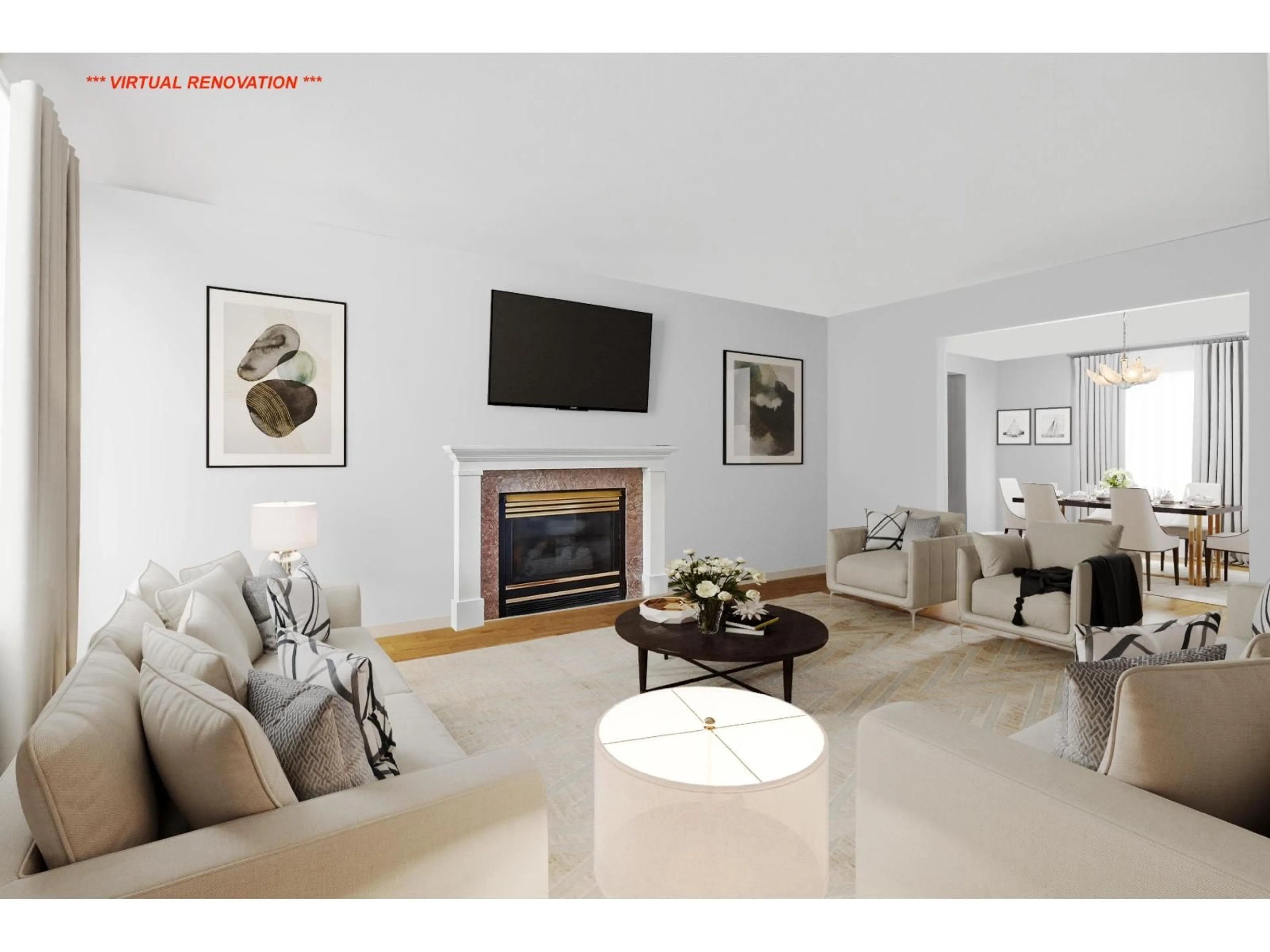 Living room with furniture, unknown for 14110 57, Surrey British Columbia V3X2W6