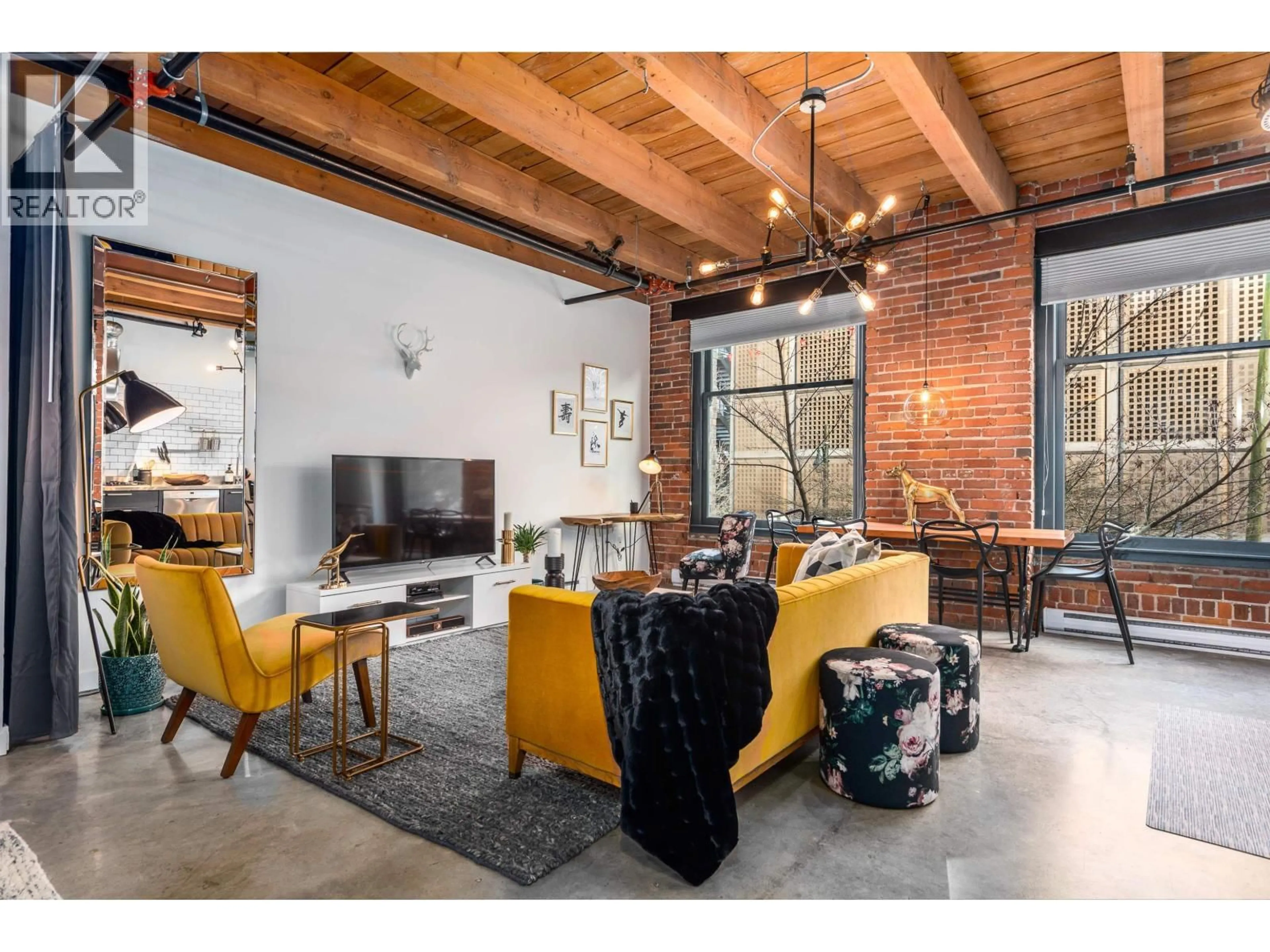 Living room with furniture, unknown for 209 - 55 CORDOVA STREET, Vancouver British Columbia V6A0A5