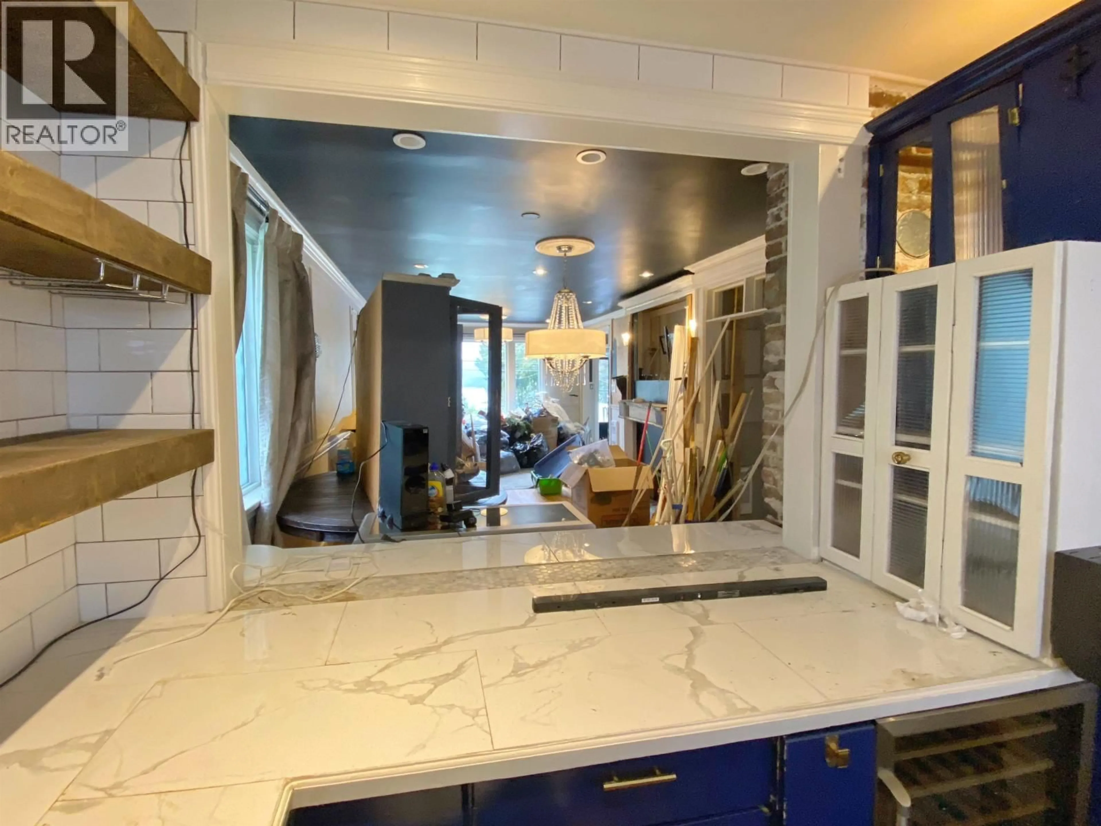 Open concept kitchen, ceramic/tile floor for 899 BORDEN STREET, Prince Rupert British Columbia V8J1V4