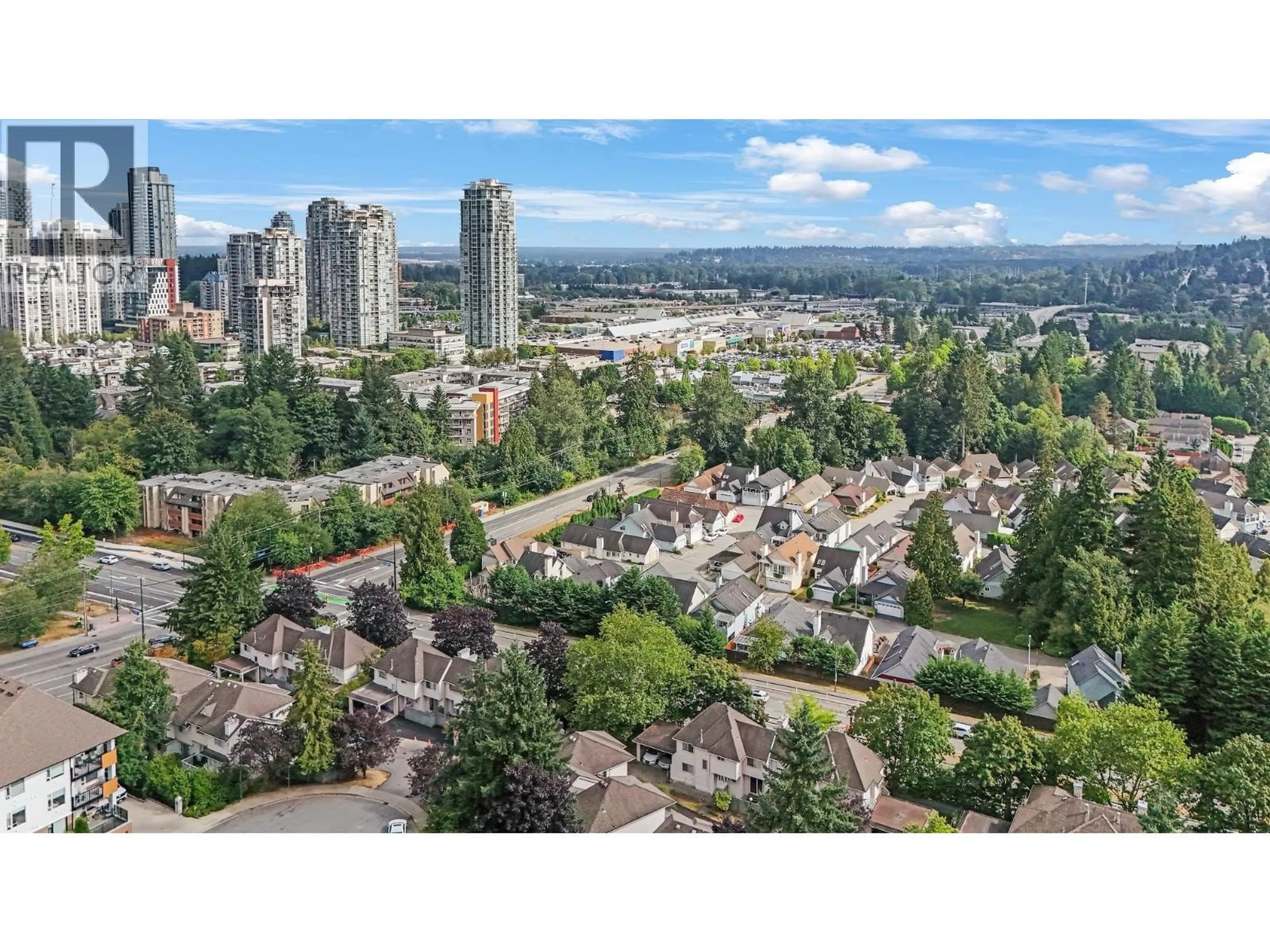A pic from outside/outdoor area/front of a property/back of a property/a pic from drone, city buildings view from balcony for 43 - 1216 JOHNSON STREET, Coquitlam British Columbia V3B4T2